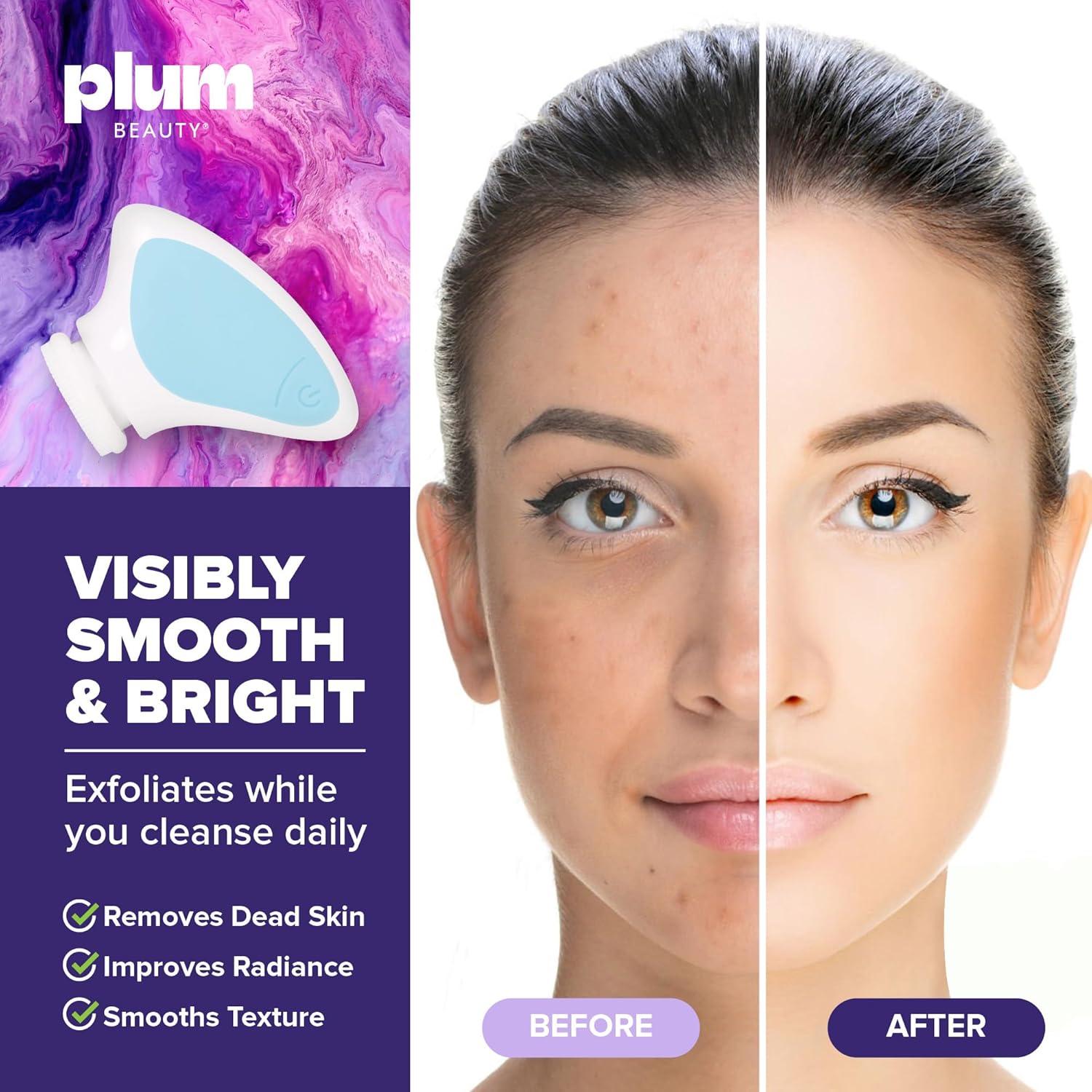 Cepillo Facial Sonic Clio 8215P Doble Velocidad Resistente al Agua