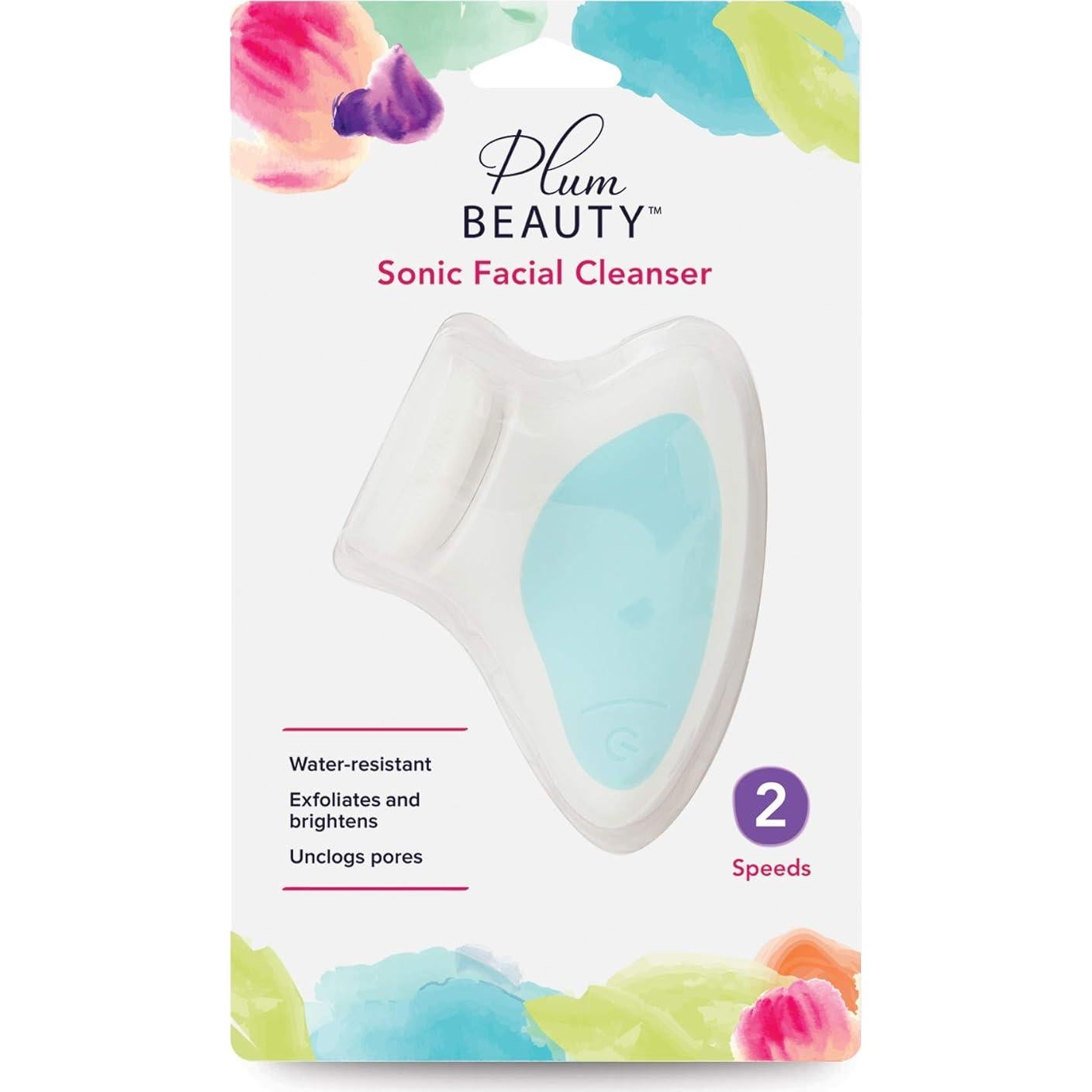 Cepillo Facial Sonic Clio 8215P Doble Velocidad Resistente al Agua