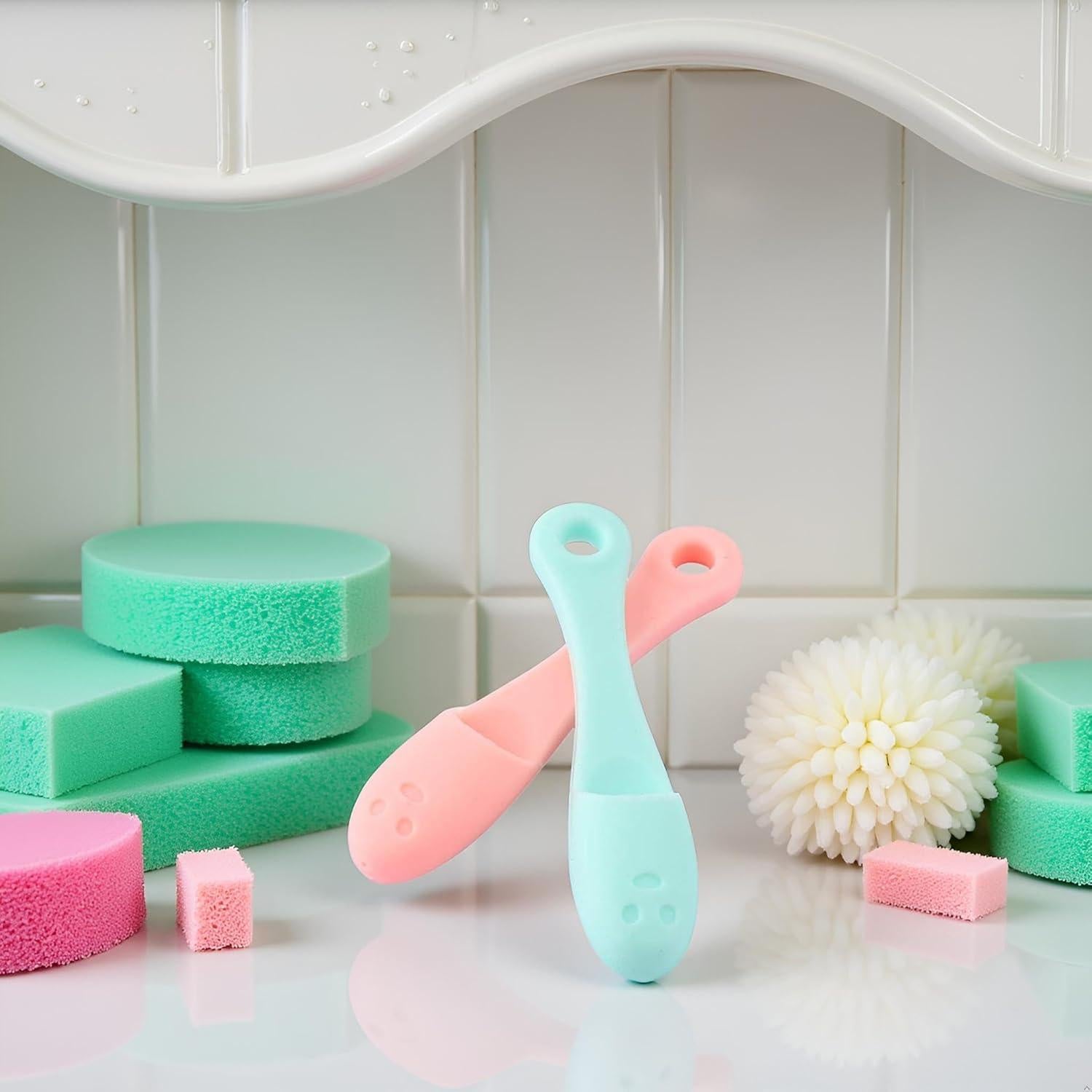 Cepillo Limpiador Facial de Silicona JJLFresheners 4 en 1