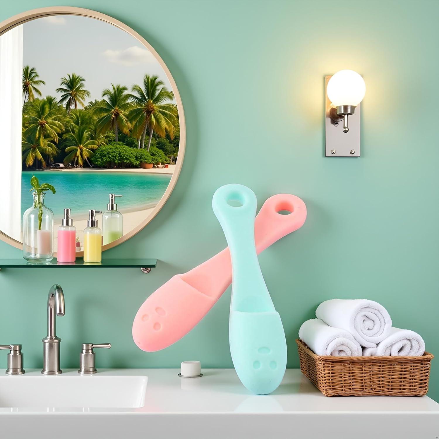 Cepillo Limpiador Facial de Silicona JJLFresheners 4 en 1