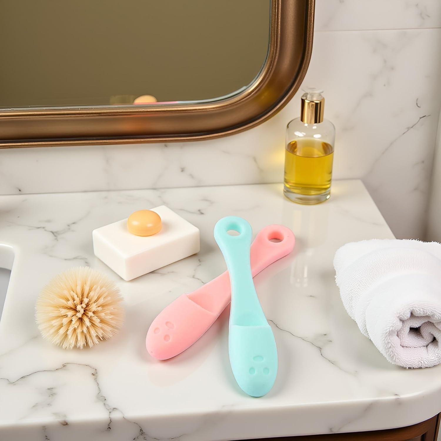 Cepillo Limpiador Facial de Silicona JJLFresheners 4 en 1