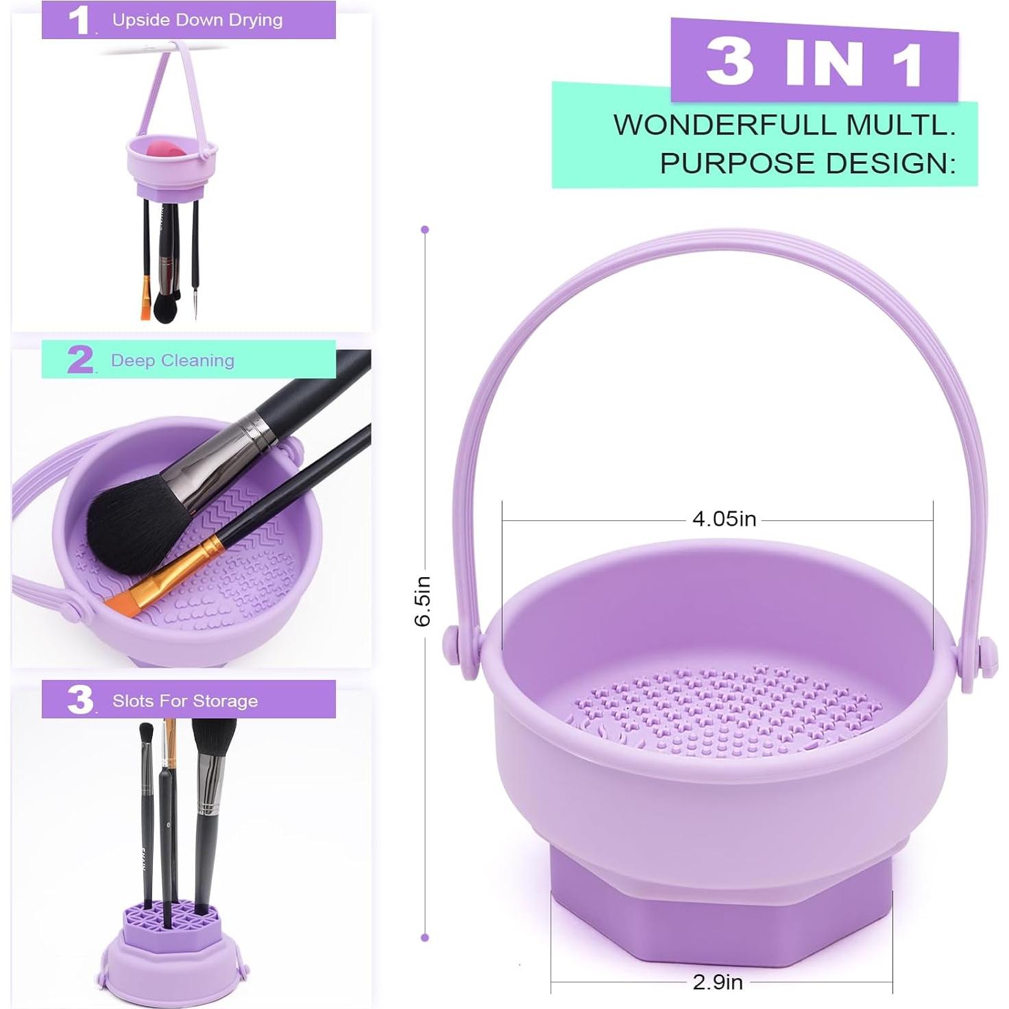 Cepillo Facial SHATGYI y Alfombrilla de Limpieza 3 en 1