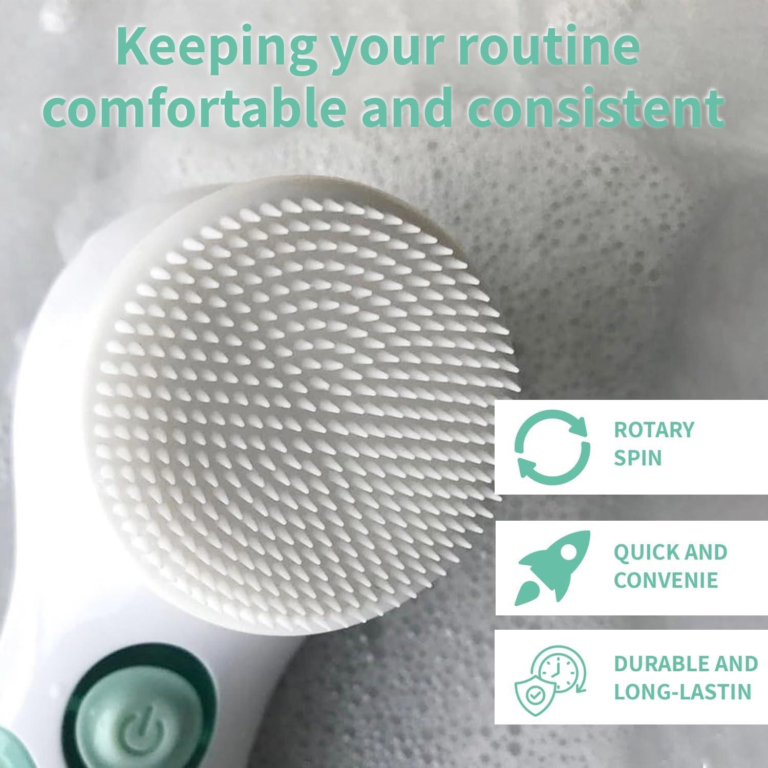 Cabezal de Cepillo Facial de Silicona Dermilogic - Suave y Duradero