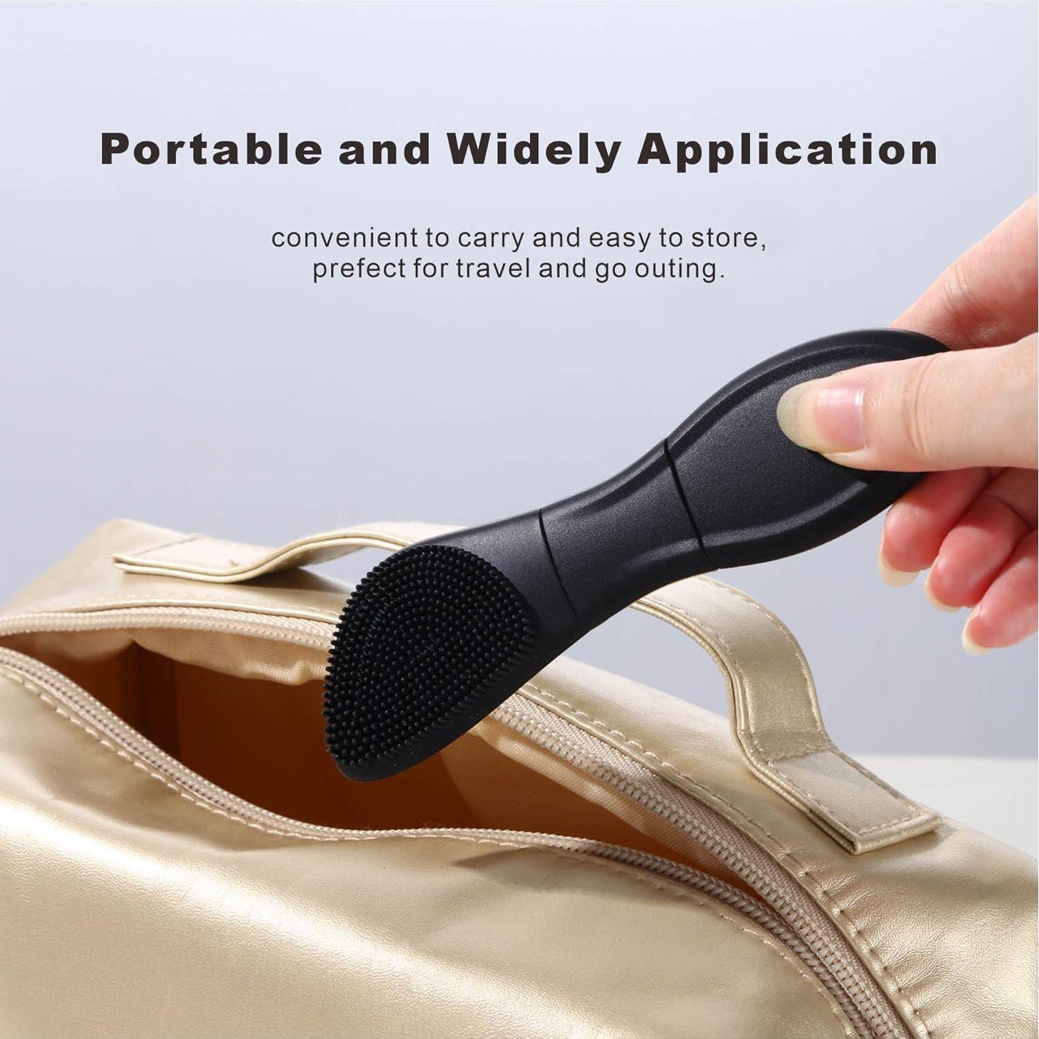 Limpiador Facial Multifuncional YUSAGO 2 en 1 Negro