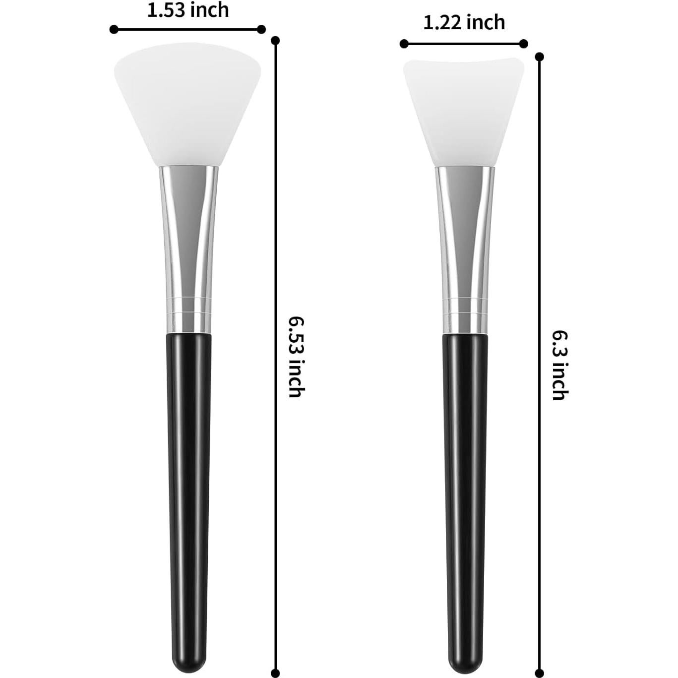 Pinceles de Silicona para Mascarilla Facial Tifanso - 4 Piezas