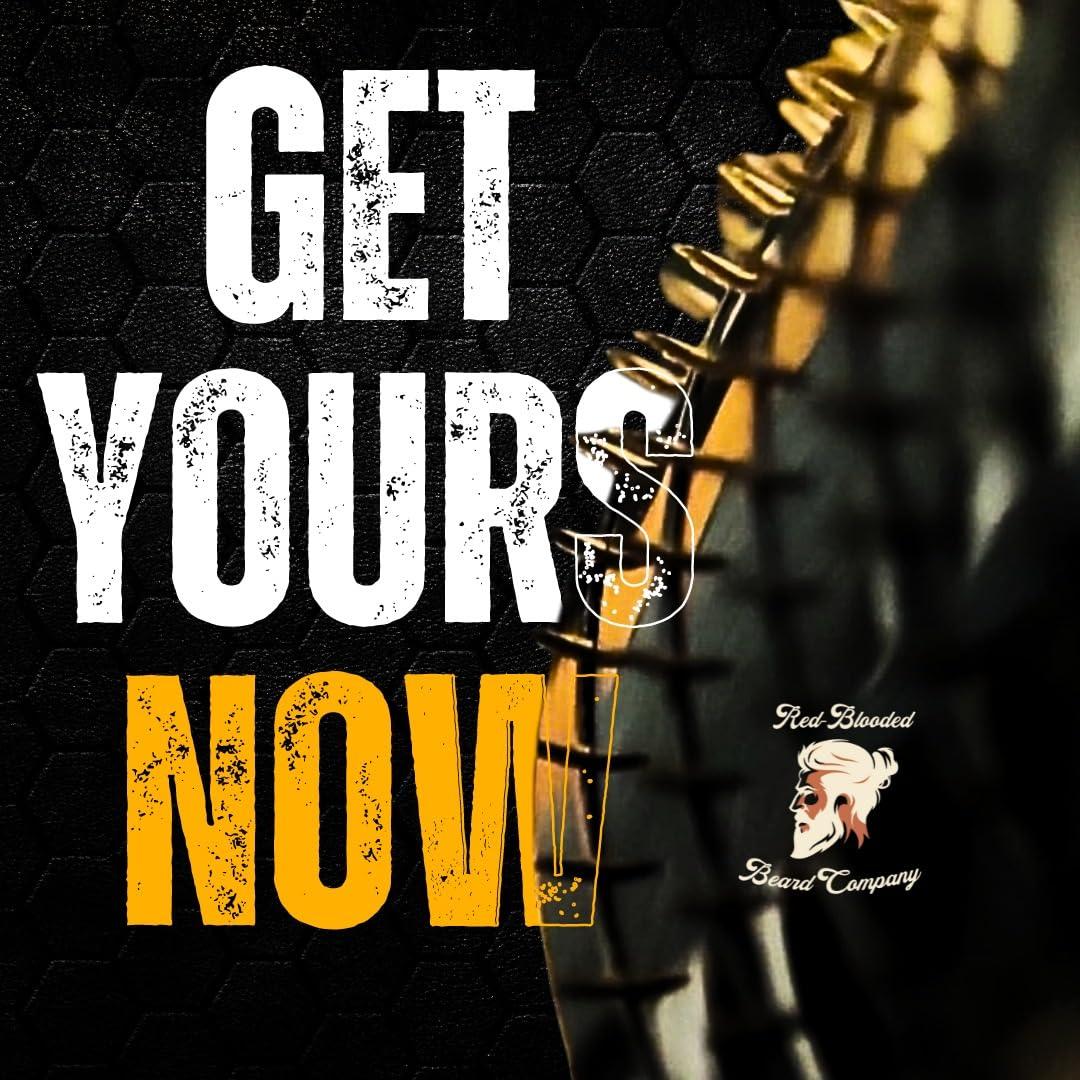 Rodillo Derma para Barba Red-Blooded - Microneedles 16.6cm