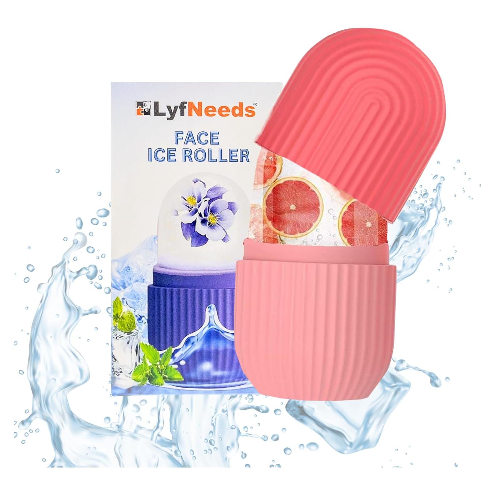 Rodillo de Hielo para Cara LyfNeeds - Silicona Reutilizable 10cm