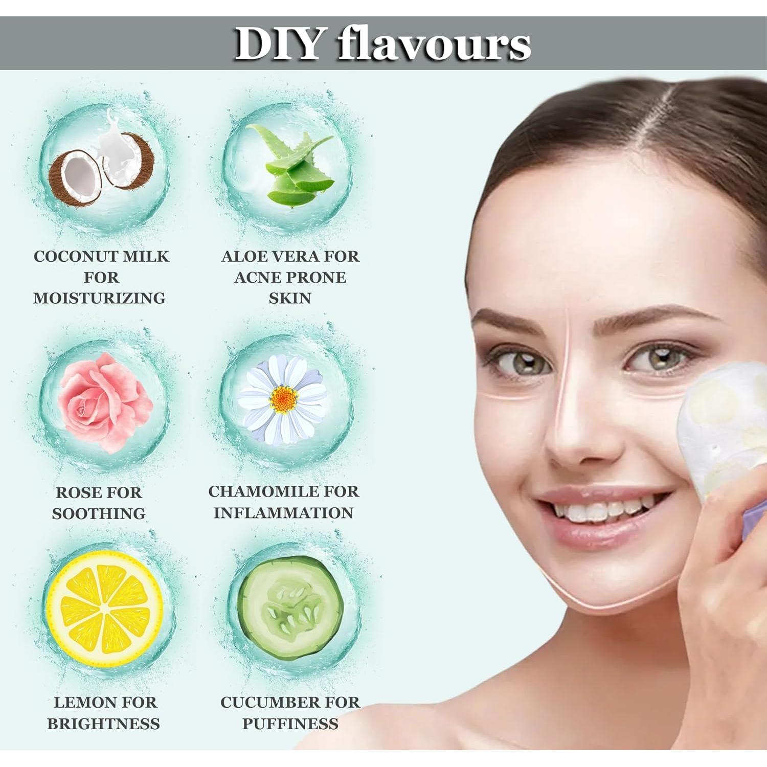 Rodillo de Hielo para Cara LyfNeeds - Silicona Reutilizable 10cm