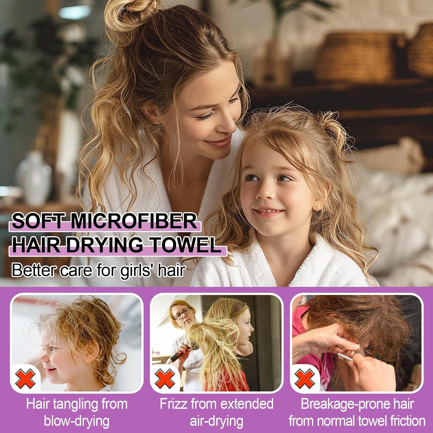 Toalla de Microfibra para Cabello MADHOLLY Sirena 2Pack