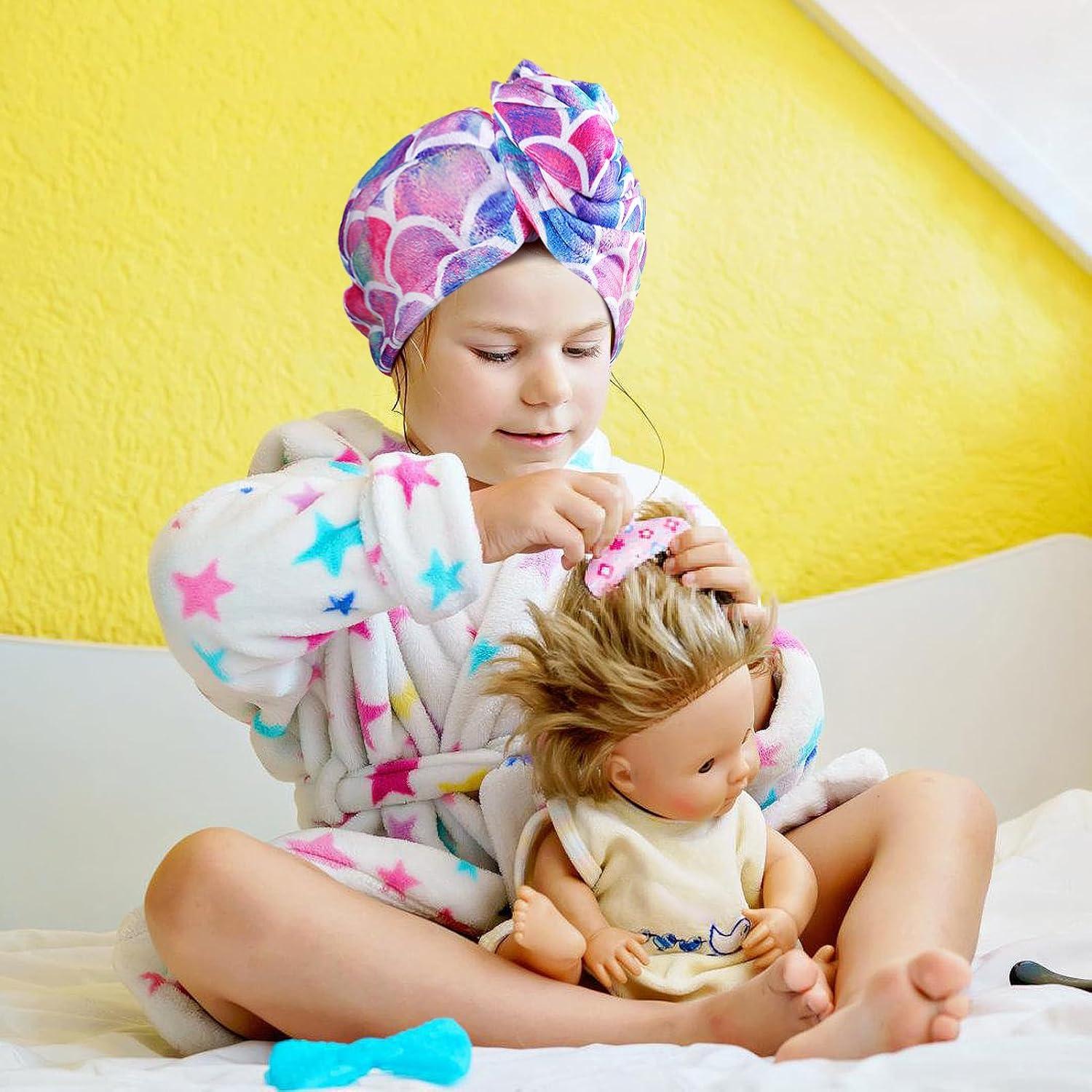 Toalla de Microfibra para Cabello MADHOLLY Sirena 2Pack