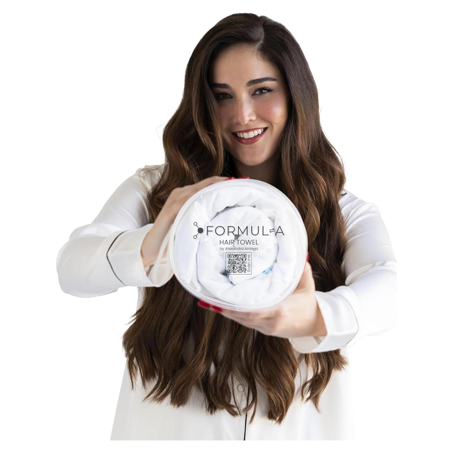 Toalla de Microfibra para el Cabello FORMUL-A 83.82x30.48cm Antifrizz