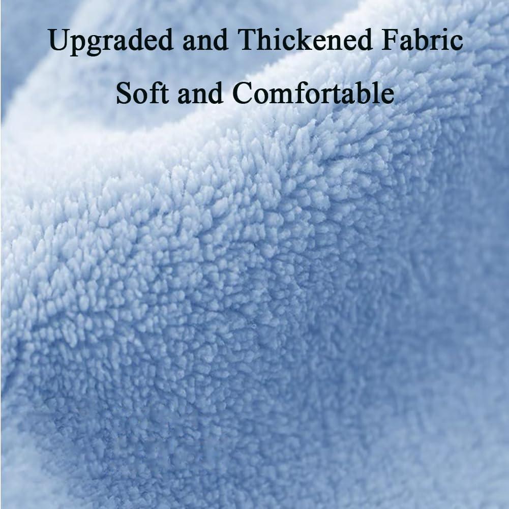 Toallas de Cabello Microfibra Jenmex 2 Piezas Azul y Rosa