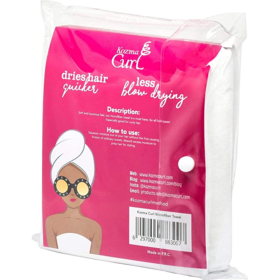 Toalla de Microfibra Kozma Curl 50.8x94 cm Antifrizz