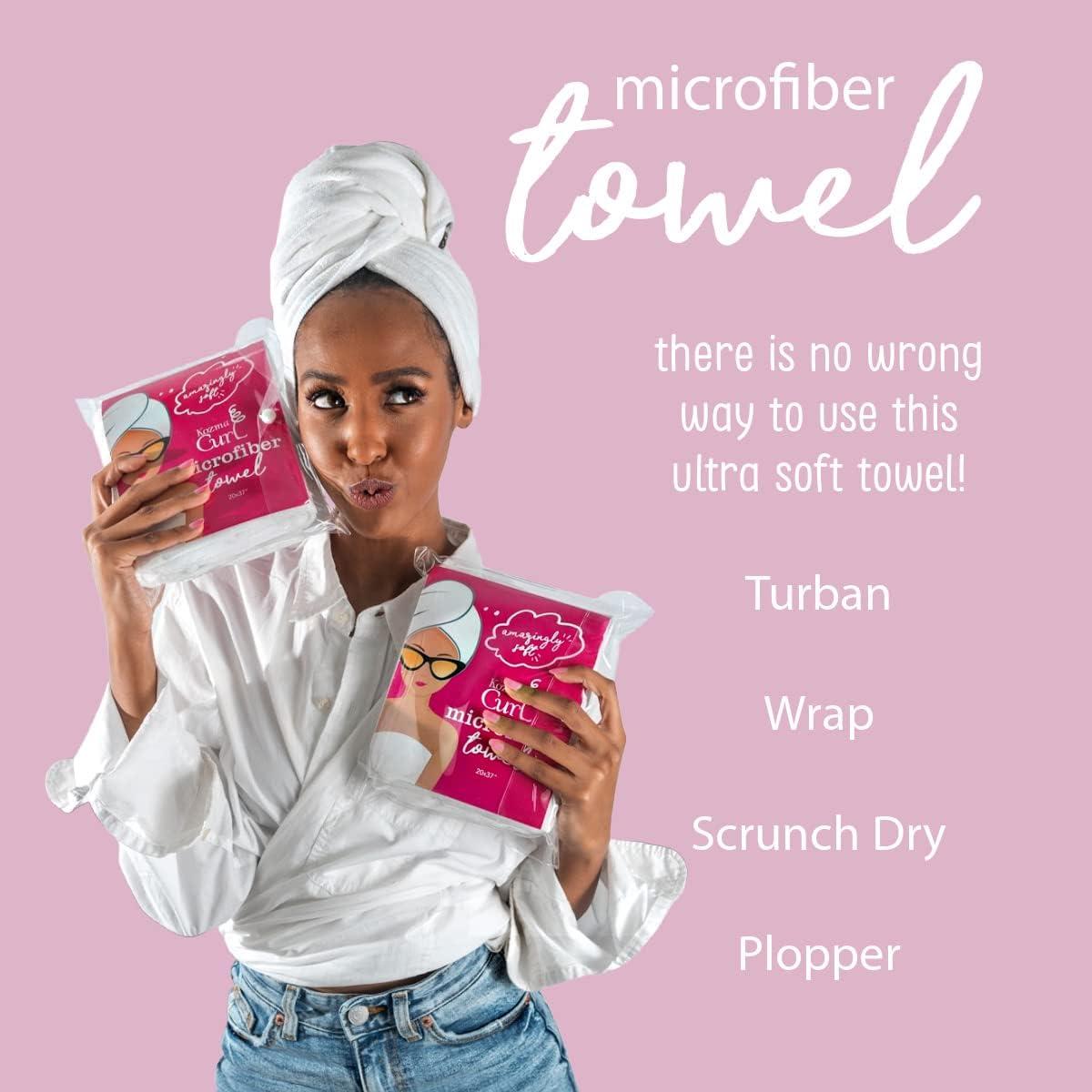 Toalla de Microfibra Kozma Curl 50.8x94 cm Antifrizz