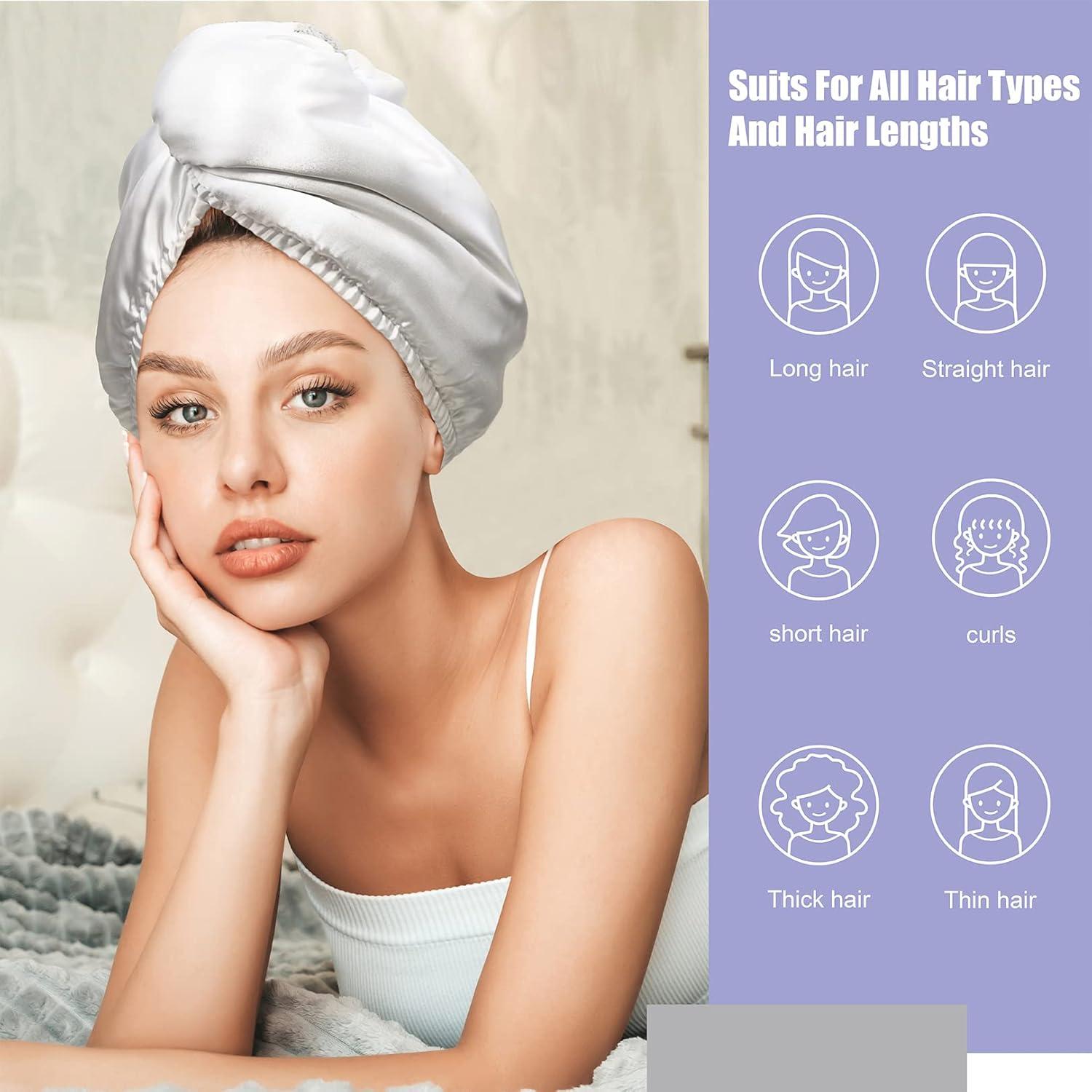 Toalla de Microfibra para Cabello YoulerTex 2Pack 68.6x25.4cm