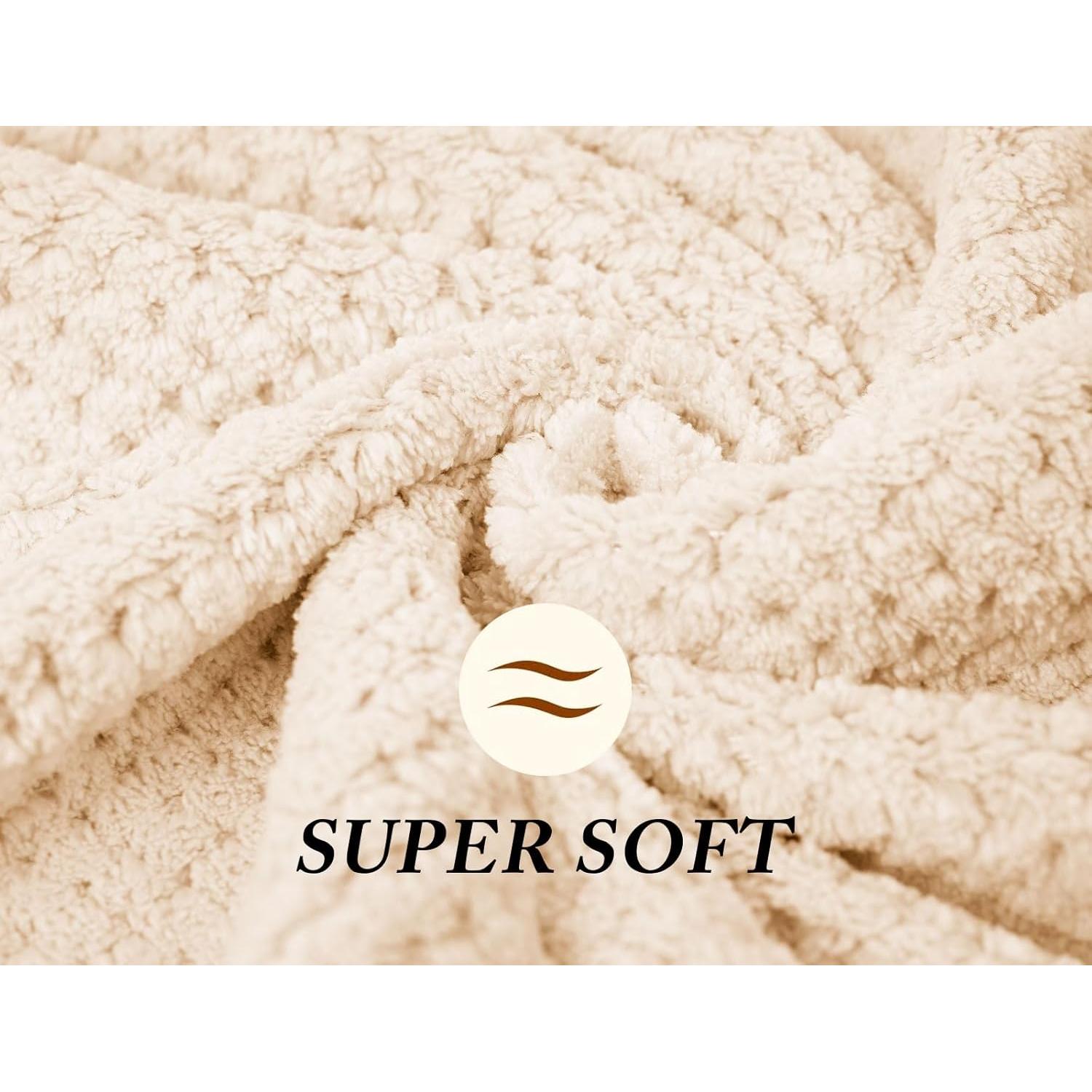 Toallas de Microfibra para Cabello Wuwahold, 5 Piezas 101.6x50.8 cm