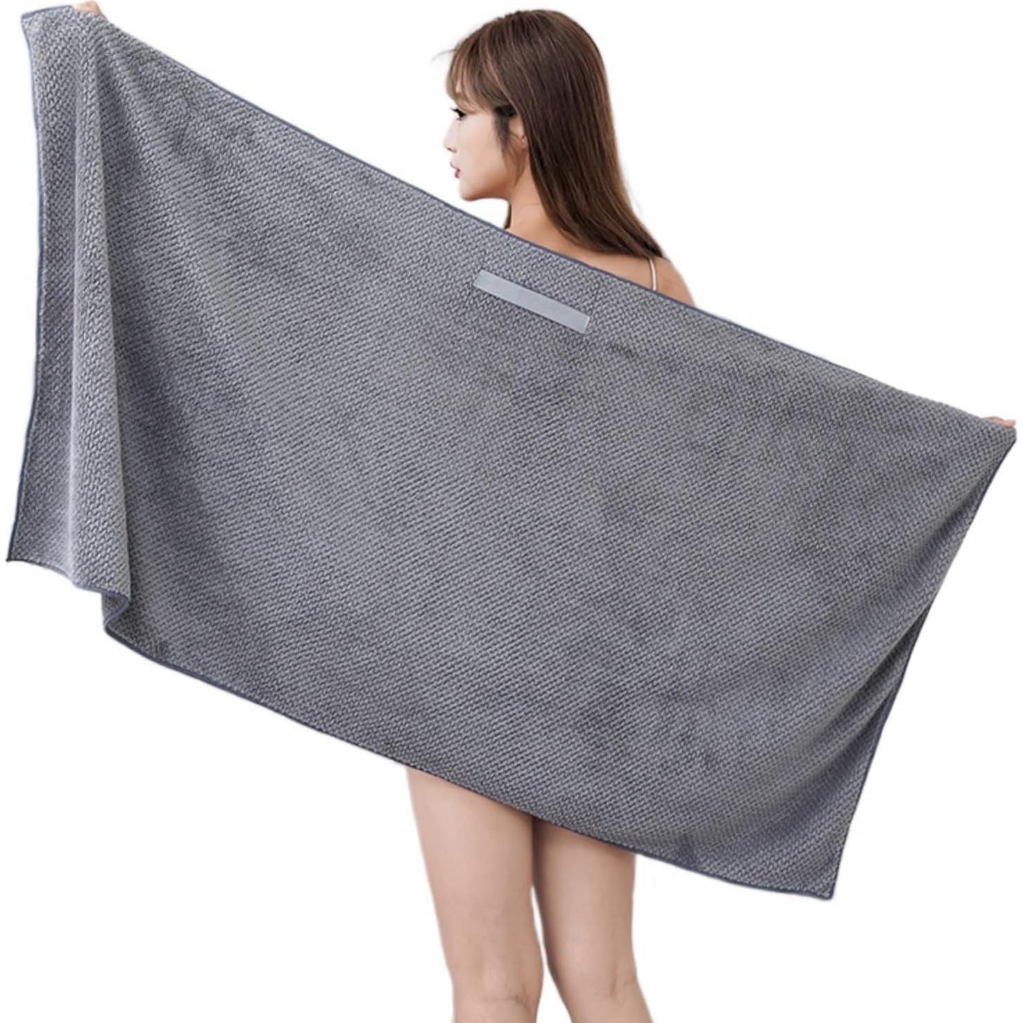 Toalla de Microfibra para Cabello XAIODRAGONSKY 40x24 cm 2PC