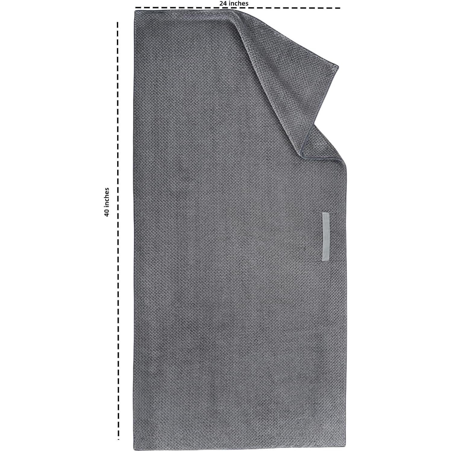 Toalla de Microfibra para Cabello XAIODRAGONSKY 40x24 cm 2PC