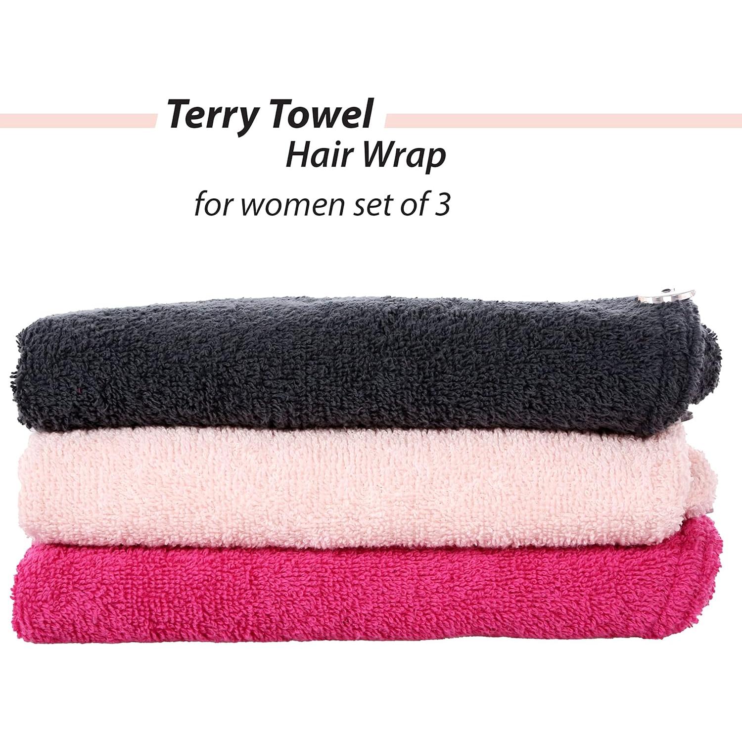 Gorro de Ducha Cacala para Mujeres - Toalla Absorbente 3 Piezas