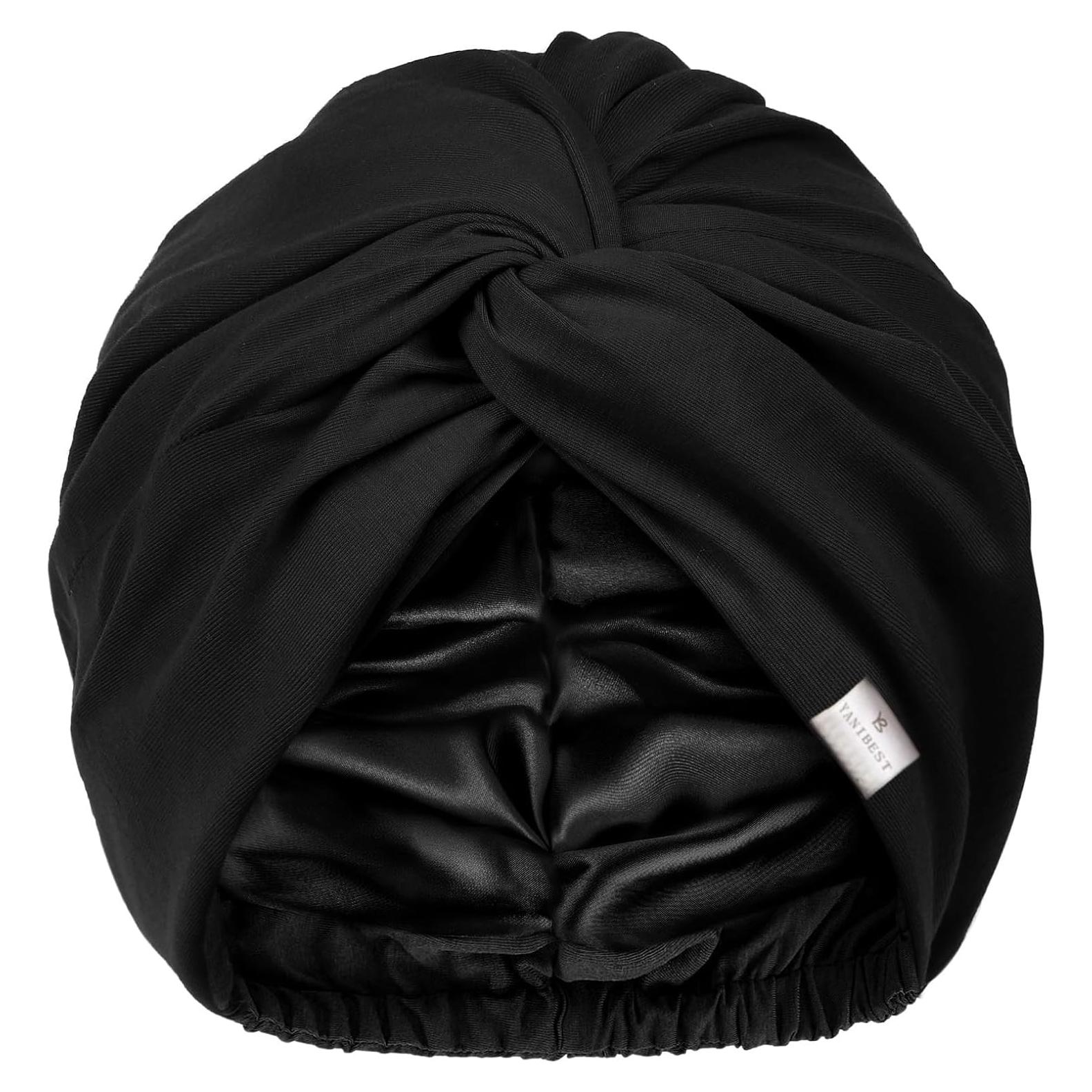 Turbante de Seda YANIBEST para Dormir - Ajuste Seguro y Suave