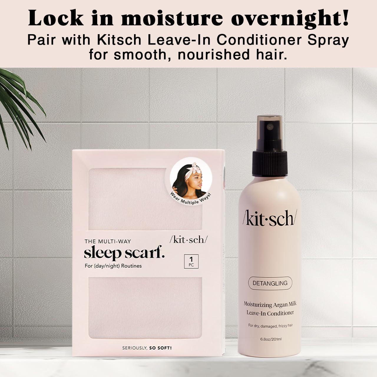 Bufanda de Satén Kitsch para Mujeres - Bonete de Sueño 71x76 cm