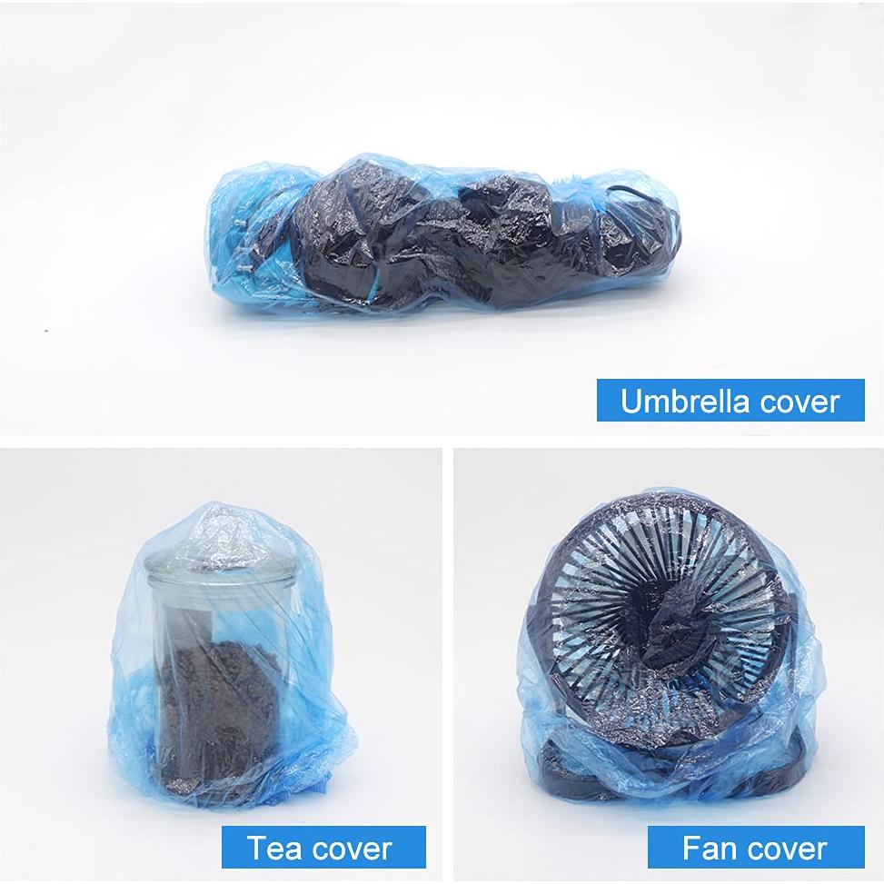 Gorros de Ducha Desechables Maltose 100 Pcs 50.3 cm Azul