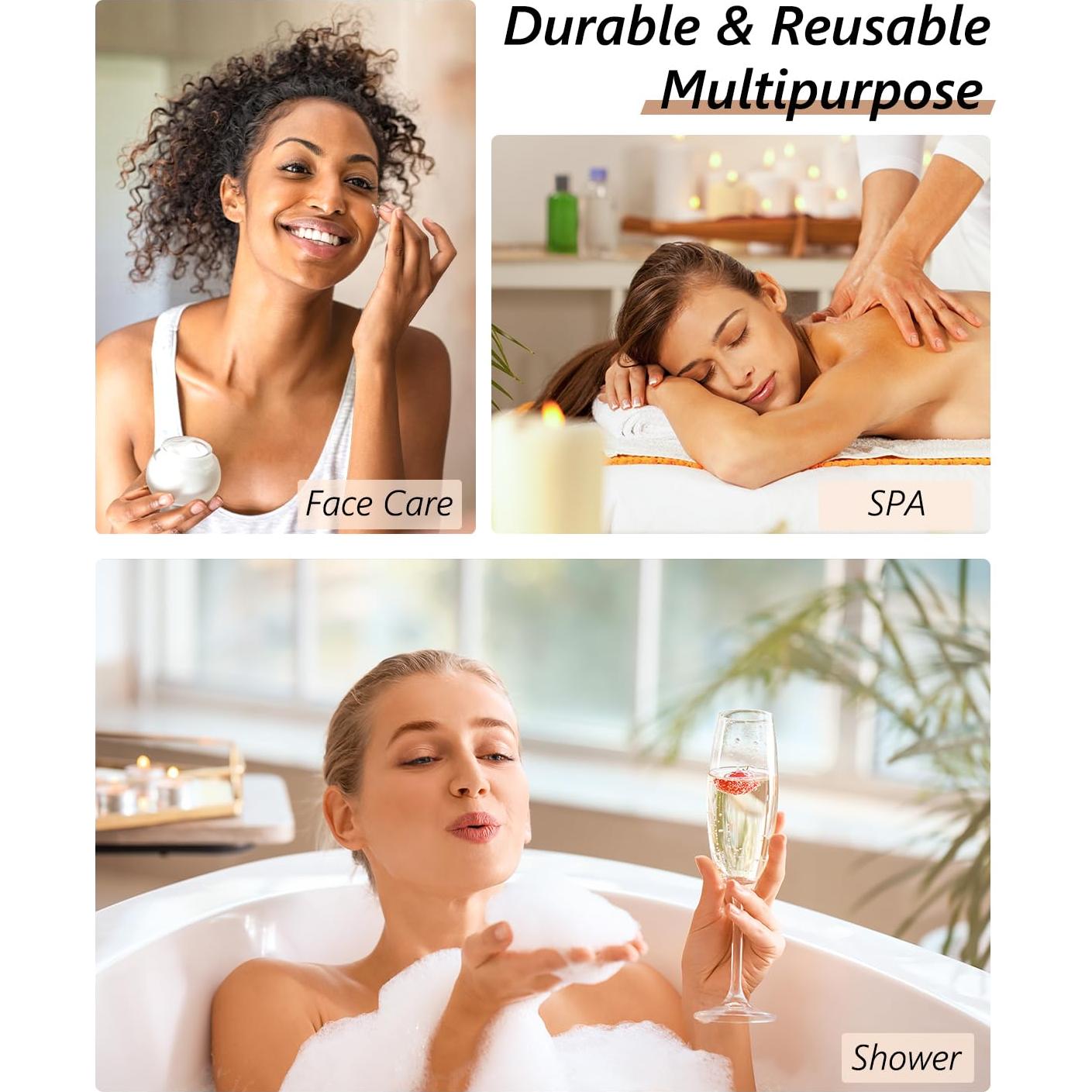 Gorro de Ducha Grande Mikimini Leopardo XL Impermeable Reutilizable