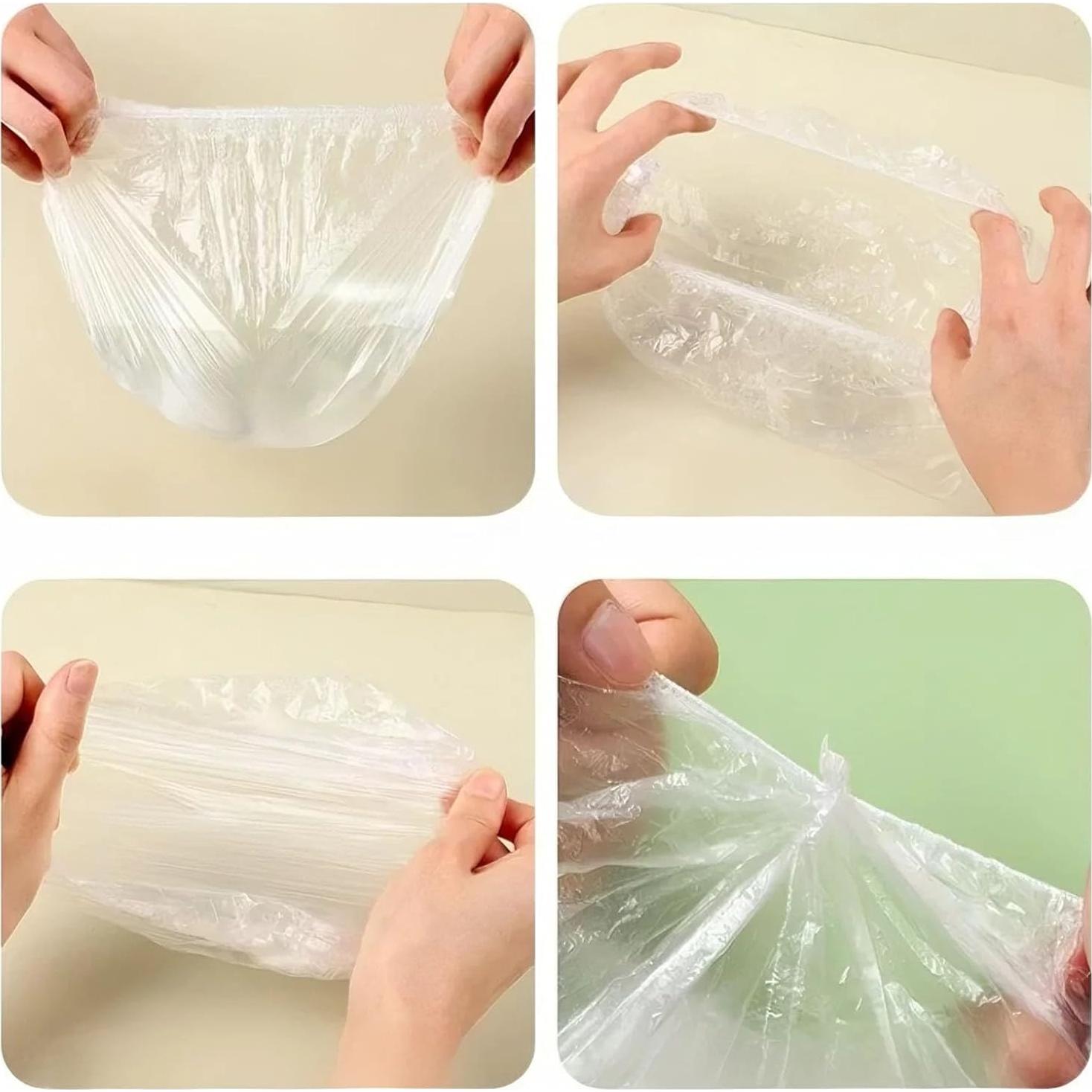 200 Gorras de Ducha Desechables Transparentes Tihzheoy 46 cm