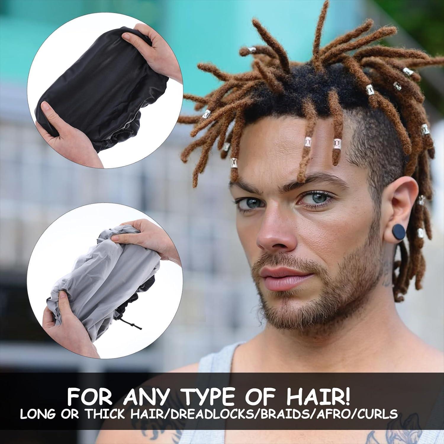 Gorro de Ducha Impermeable Reutilizable Quilax para Hombres