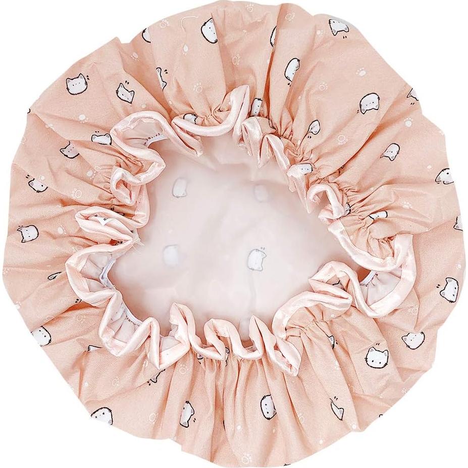 Gorro de Ducha Reutilizable Allydrew Gatitos Impermeable 28 cm