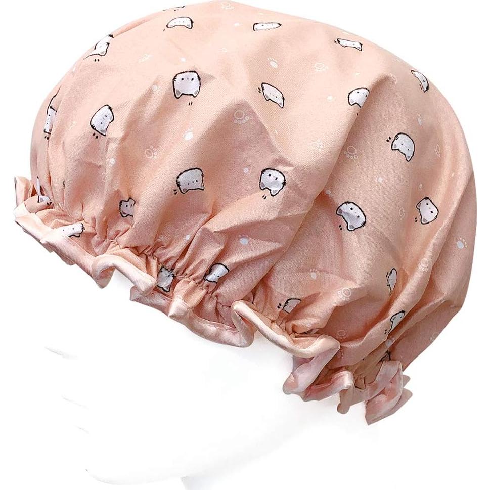 Gorro de Ducha Reutilizable Allydrew Gatitos Impermeable 28 cm