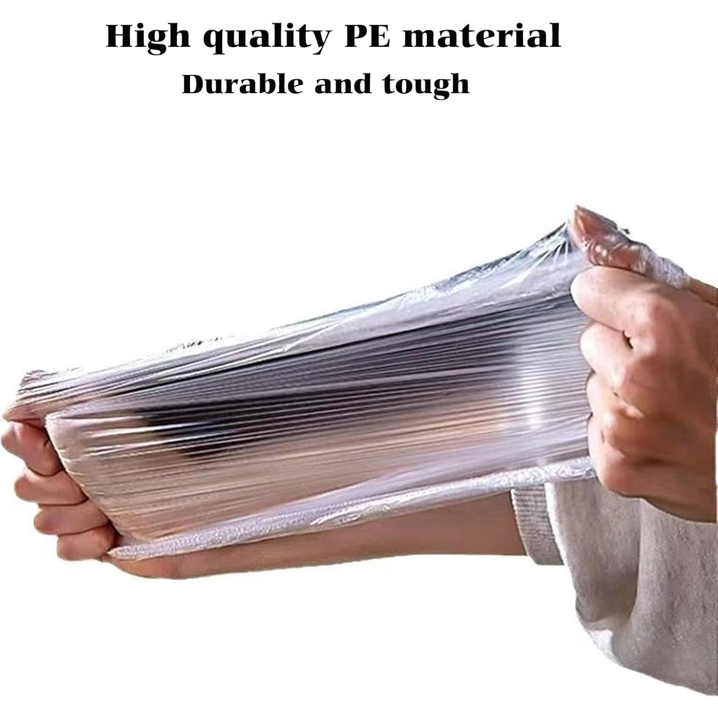 200 Gorras de Ducha Desechables SAOYOAS Impermeables Unisex