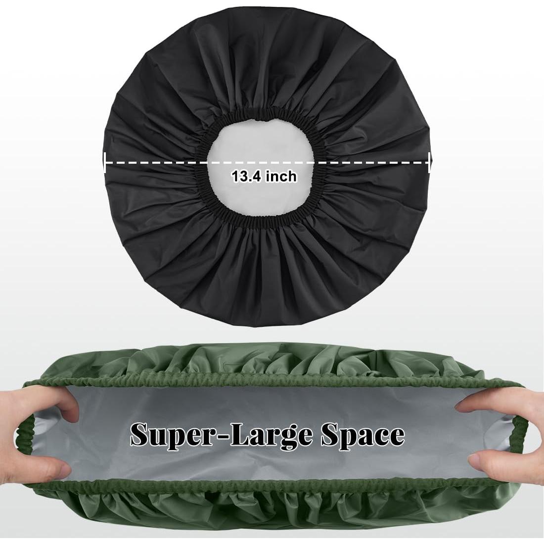 Gorros de Ducha Reutilizables Kafteri 3Pcs Impermeables