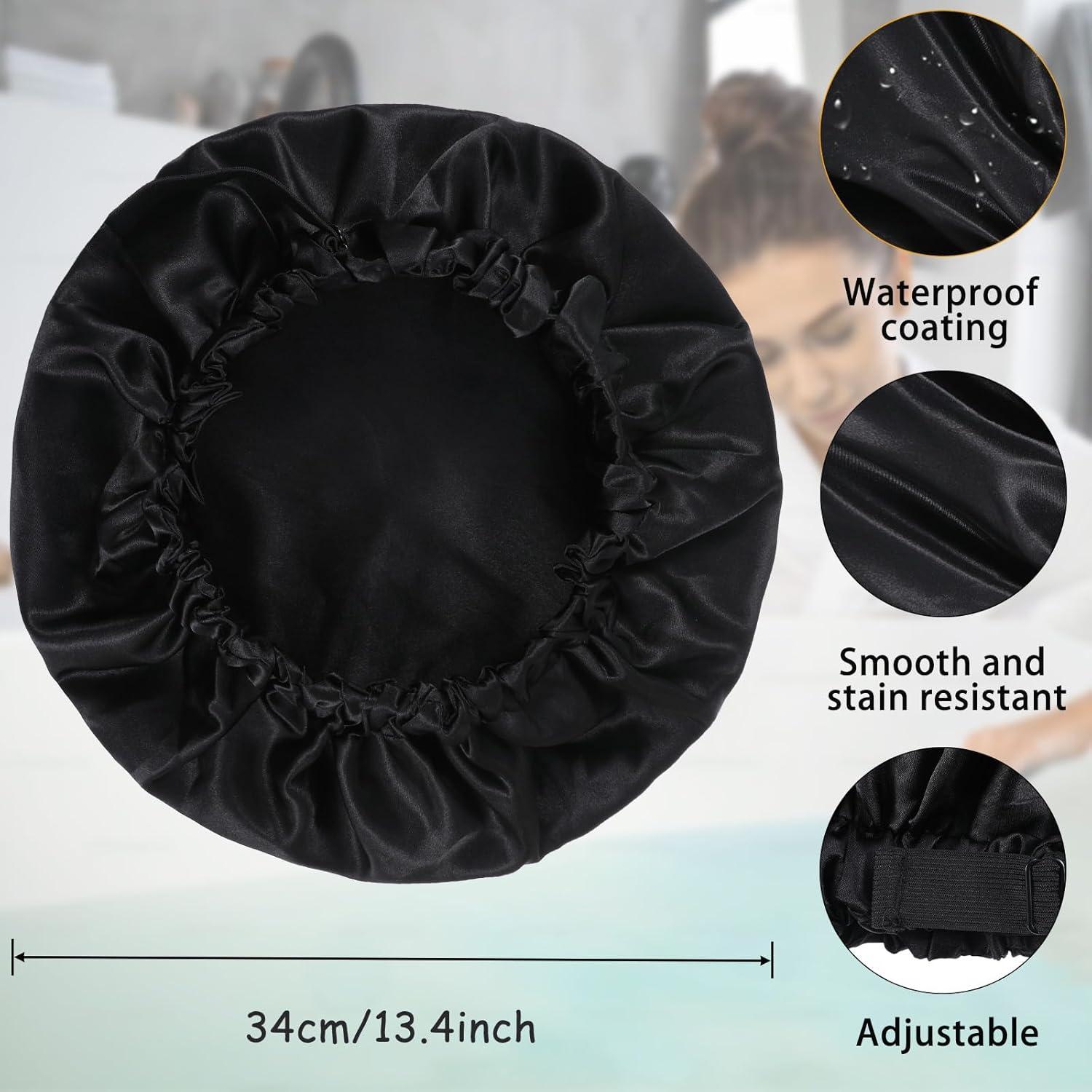 Gorro de Ducha Reutilizable Mabor Doble Capa Impermeable 34cm