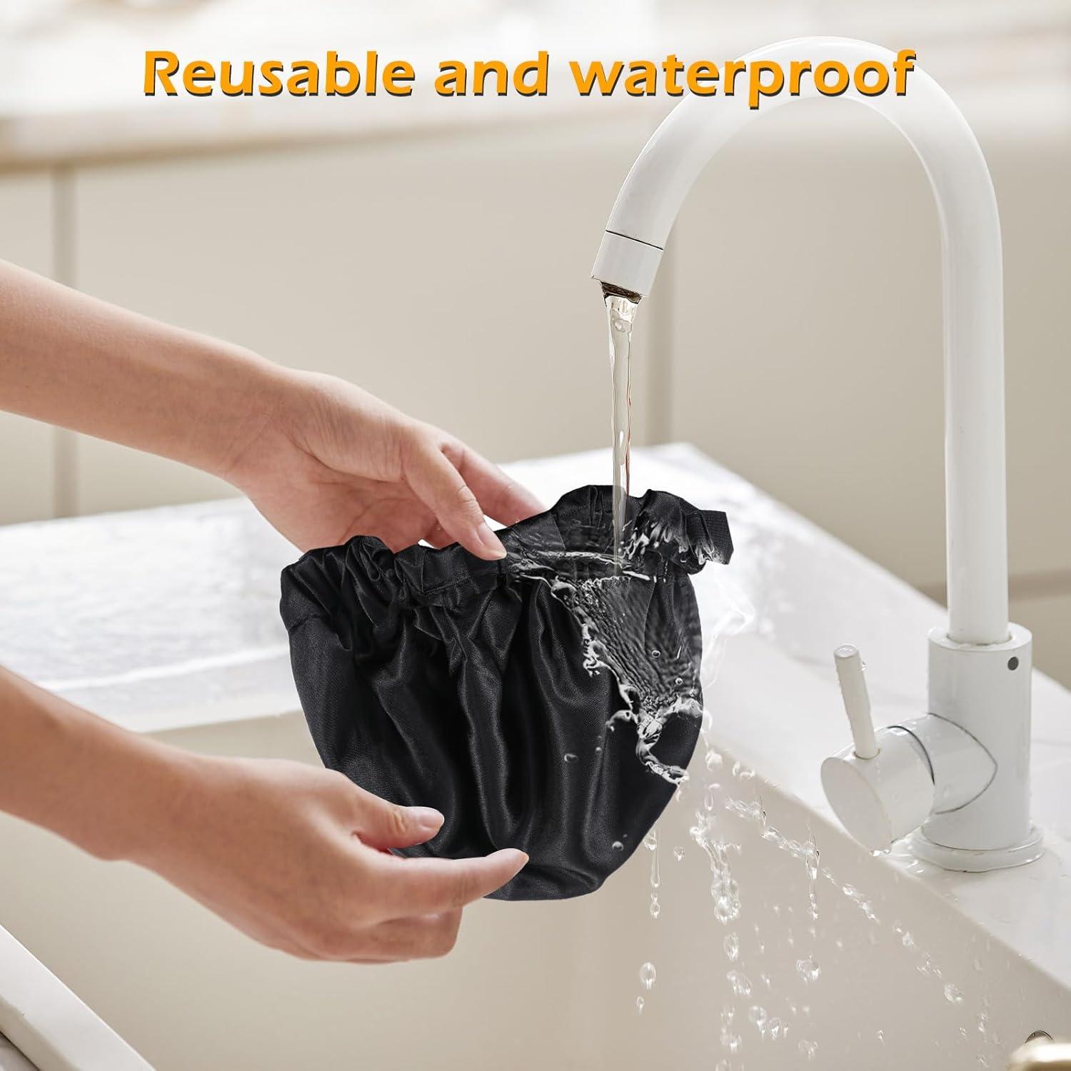 Gorro de Ducha Reutilizable Mabor Doble Capa Impermeable 34cm