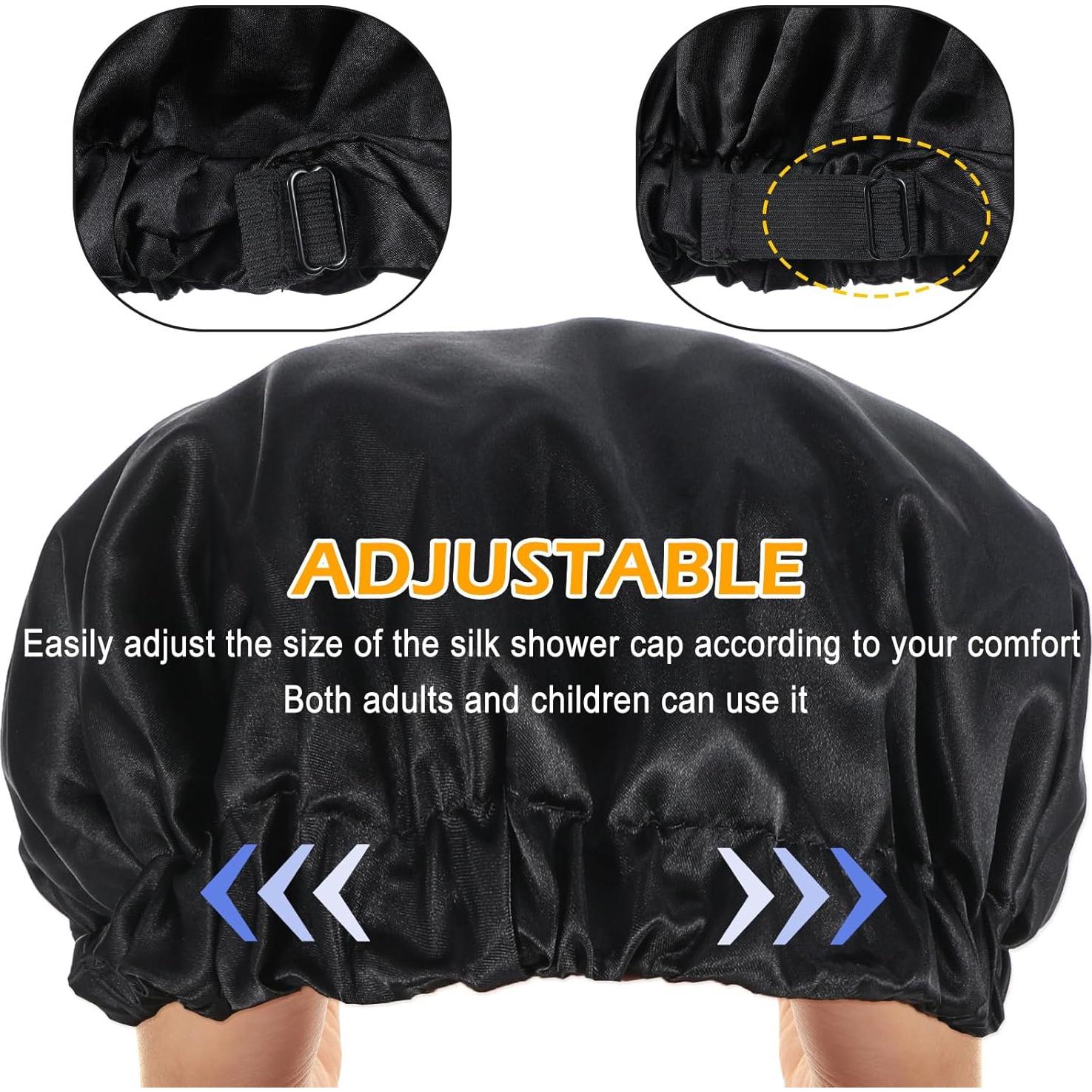 Gorro de Ducha Reutilizable Mabor Doble Capa Impermeable 34cm