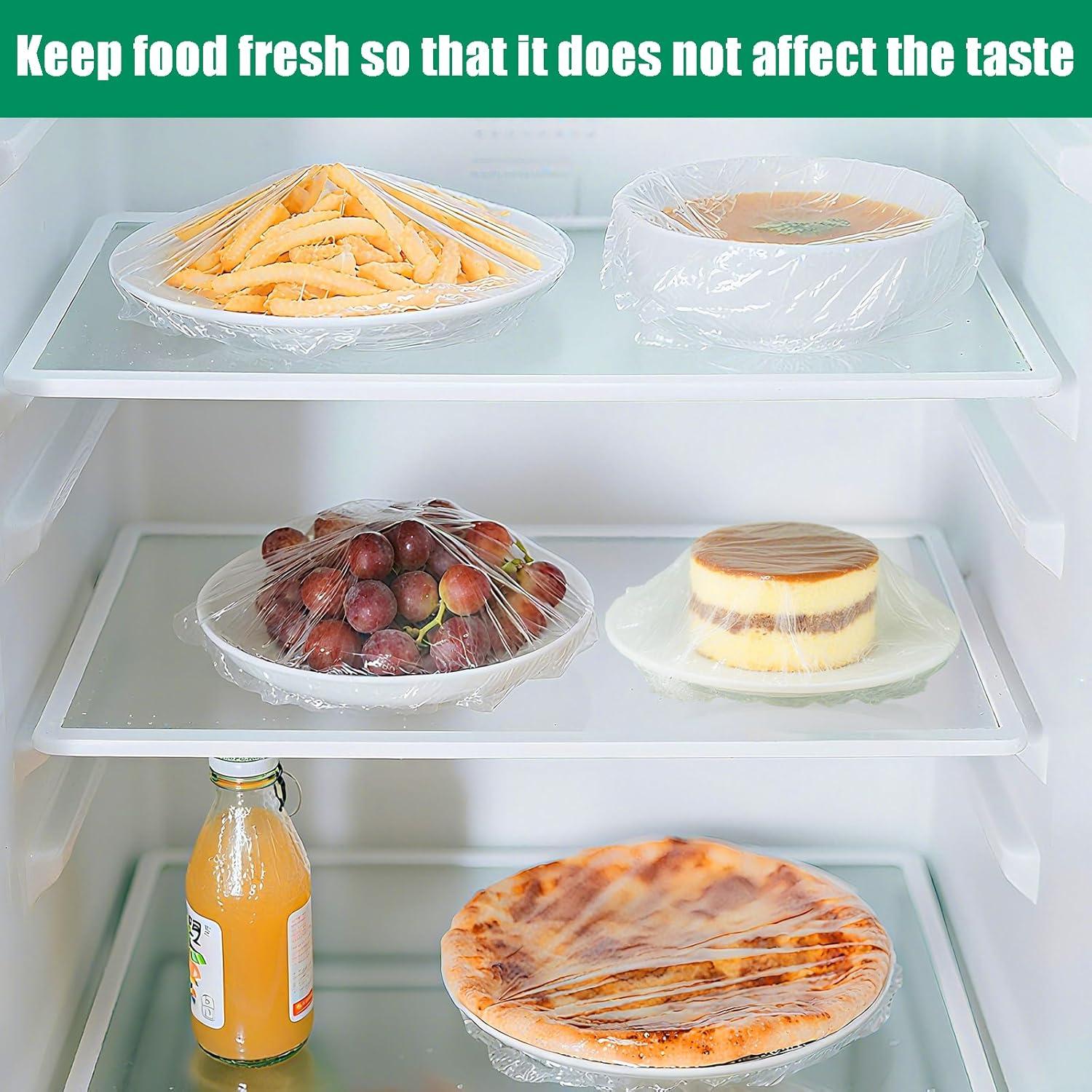 100 Cubiertas de Tazón de Plástico Reutilizables XPINBAO 28 cm