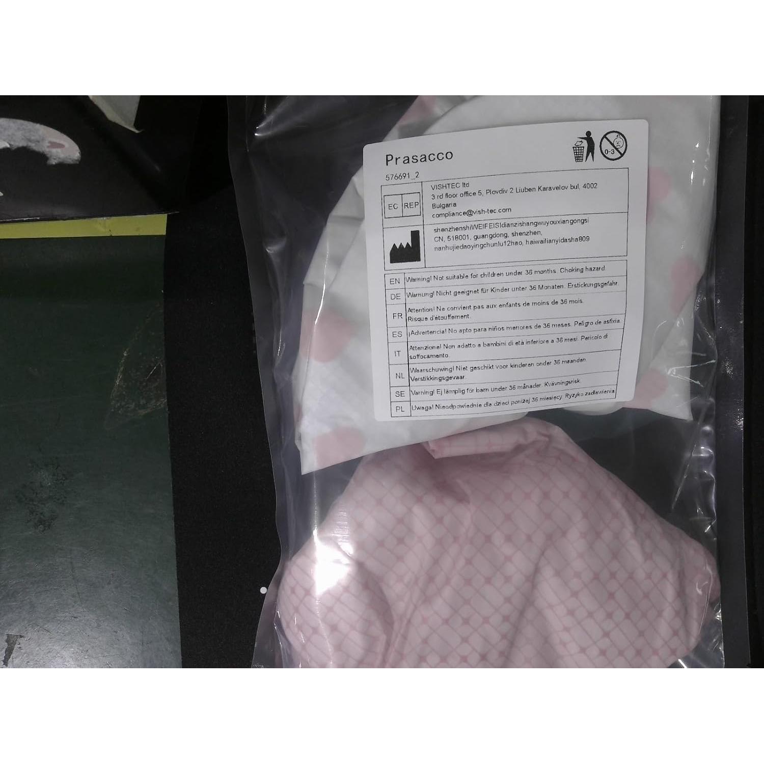 Gorros de Tratamiento Capilar Prasacco 2 Pcs Rosa Doble Capa