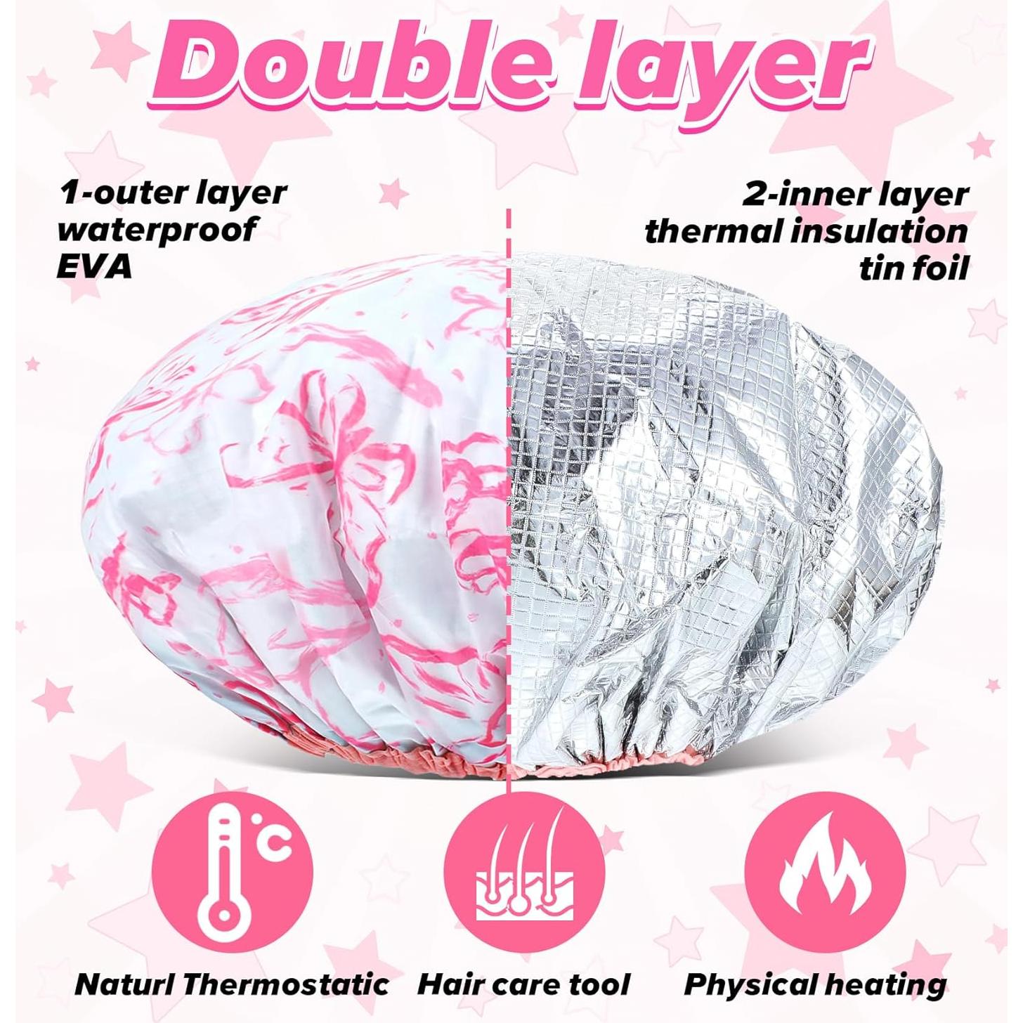 Gorro Térmico Reutilizable ValueBargain para Acondicionamiento Capilar