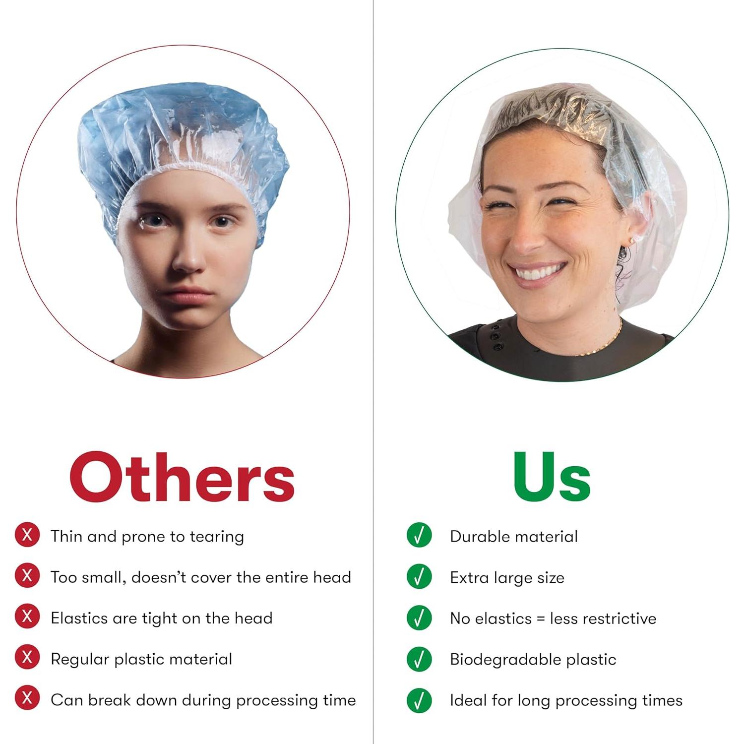 Gorras de Procesamiento Desechables FRAMAR XL - 50 Unidades