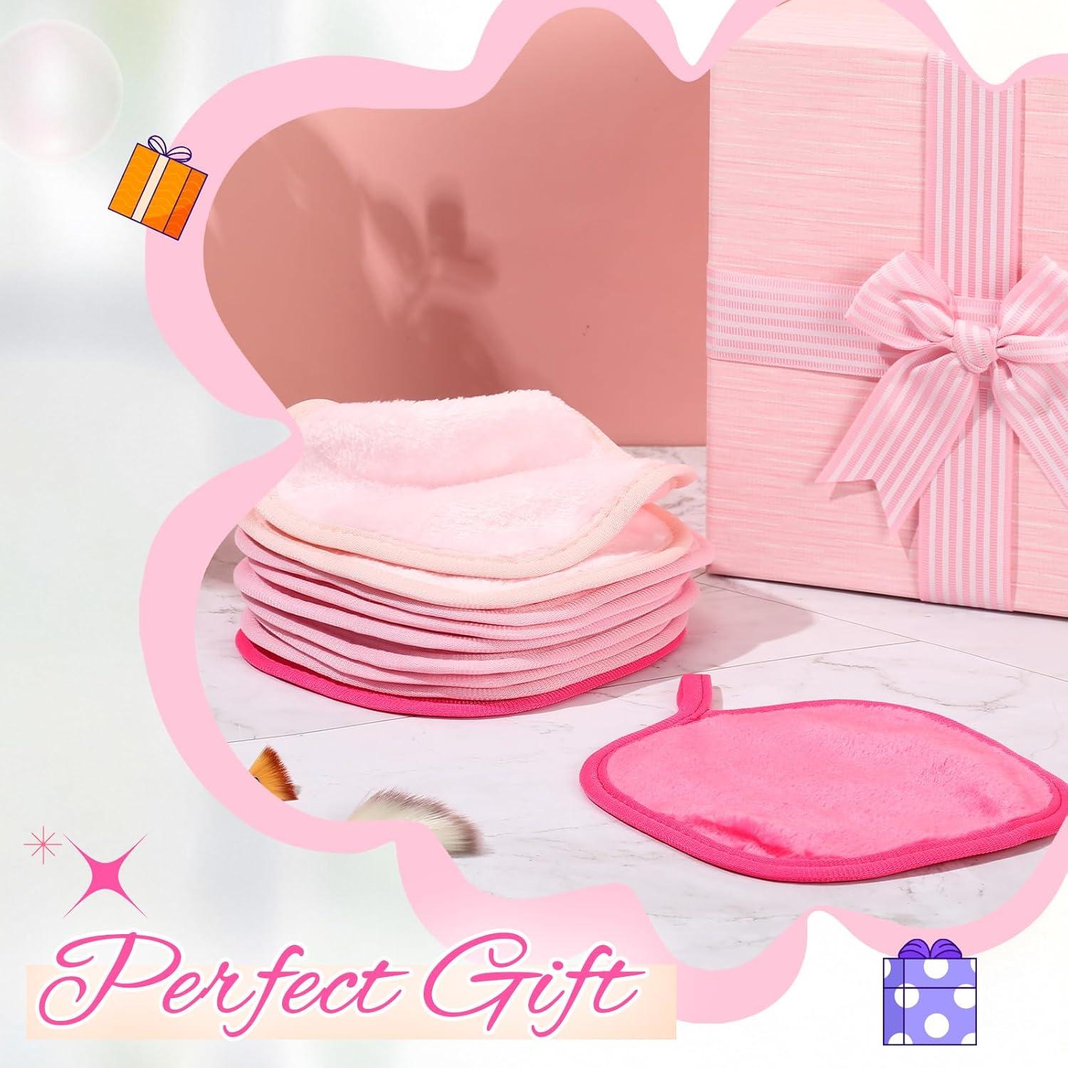 VitalCozy Paquete de 10 Toallas Desmaquillantes Reutilizables