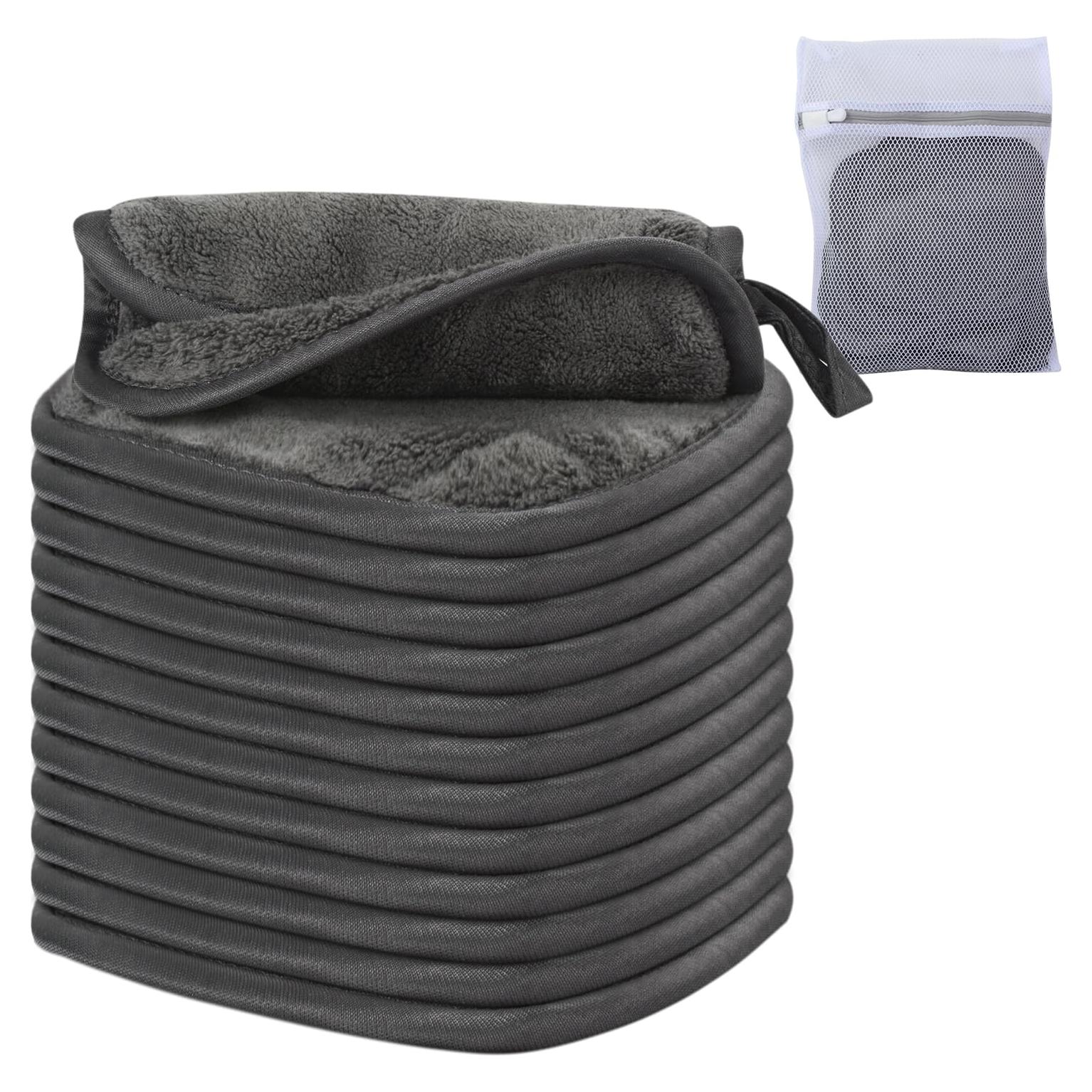 Paquete de 12 Paños Desmaquillantes Reutilizables SINLAND 15x15cm