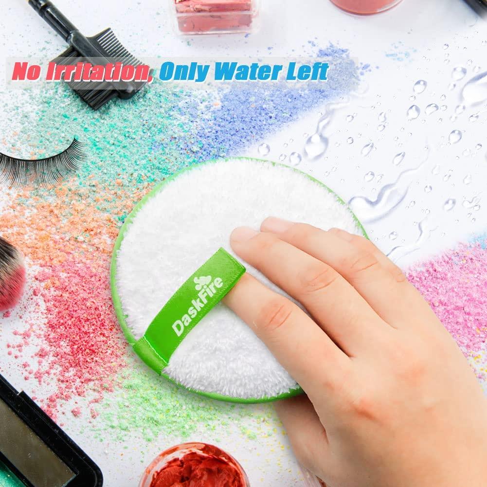 Discos Desmaquillantes Reutilizables DaskFire - 3 Pcs, 11.5 cm