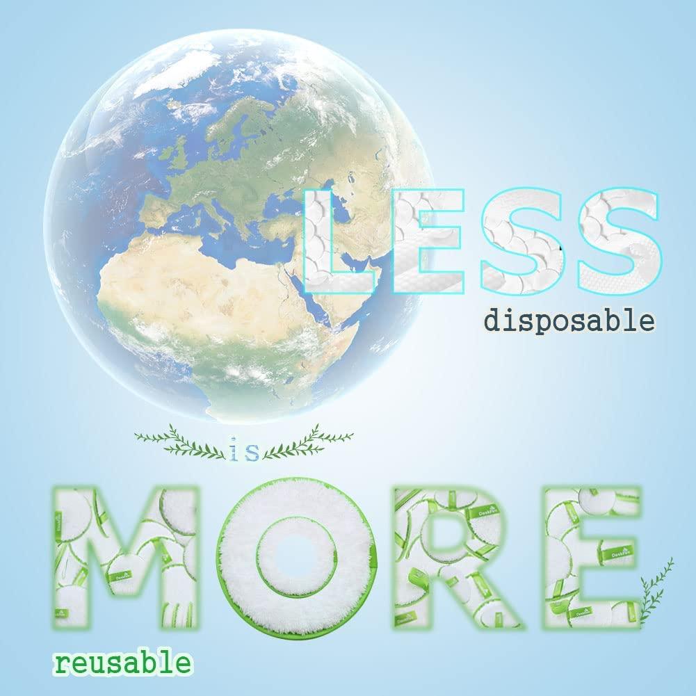 Discos Desmaquillantes Reutilizables DaskFire - 3 Pcs, 11.5 cm