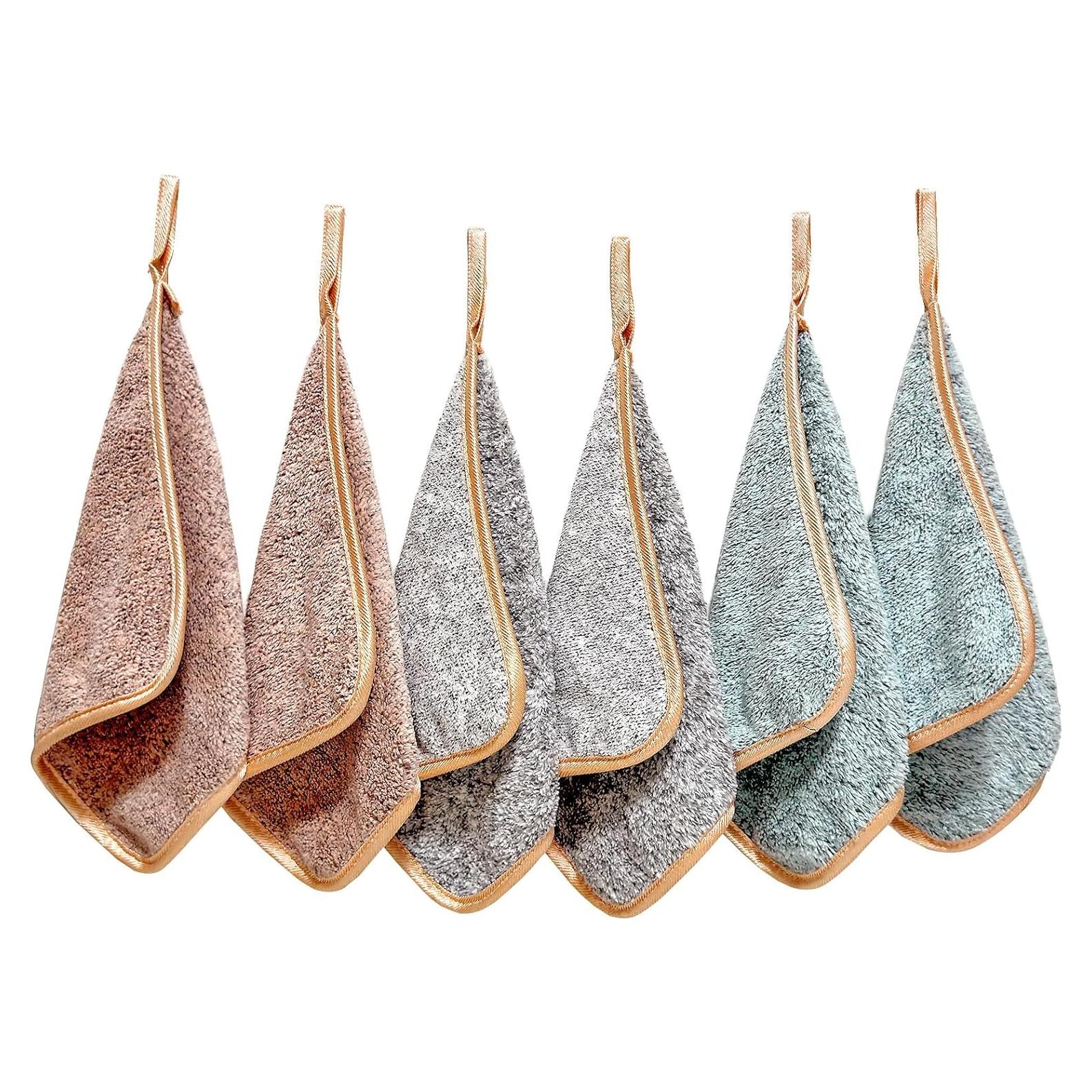 Paquete de 6 Paños Desmaquillantes Reutilizables PHOGARY 20x20 cm