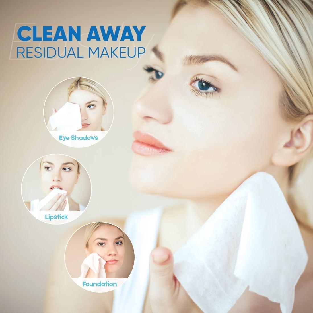 Toallas Faciales Desechables Orighty 100 Unidades Biodegradables