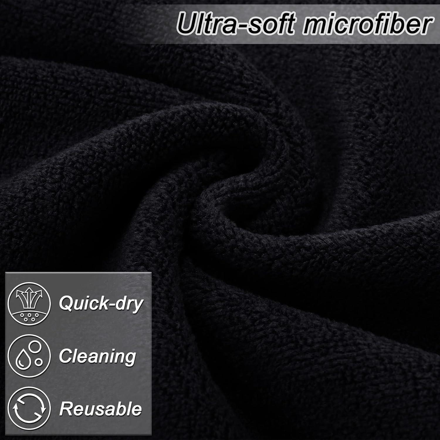 Toallas Desmaquillantes Reutilizables TURSTIN 24 Piezas 33x33 cm