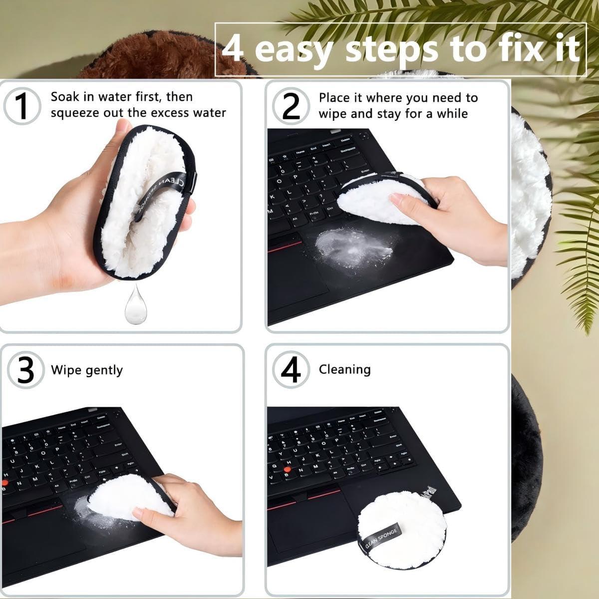 Discos Desmaquillantes Reutilizables Guiyal - 4 Rondas Microfibra 11.5 cm