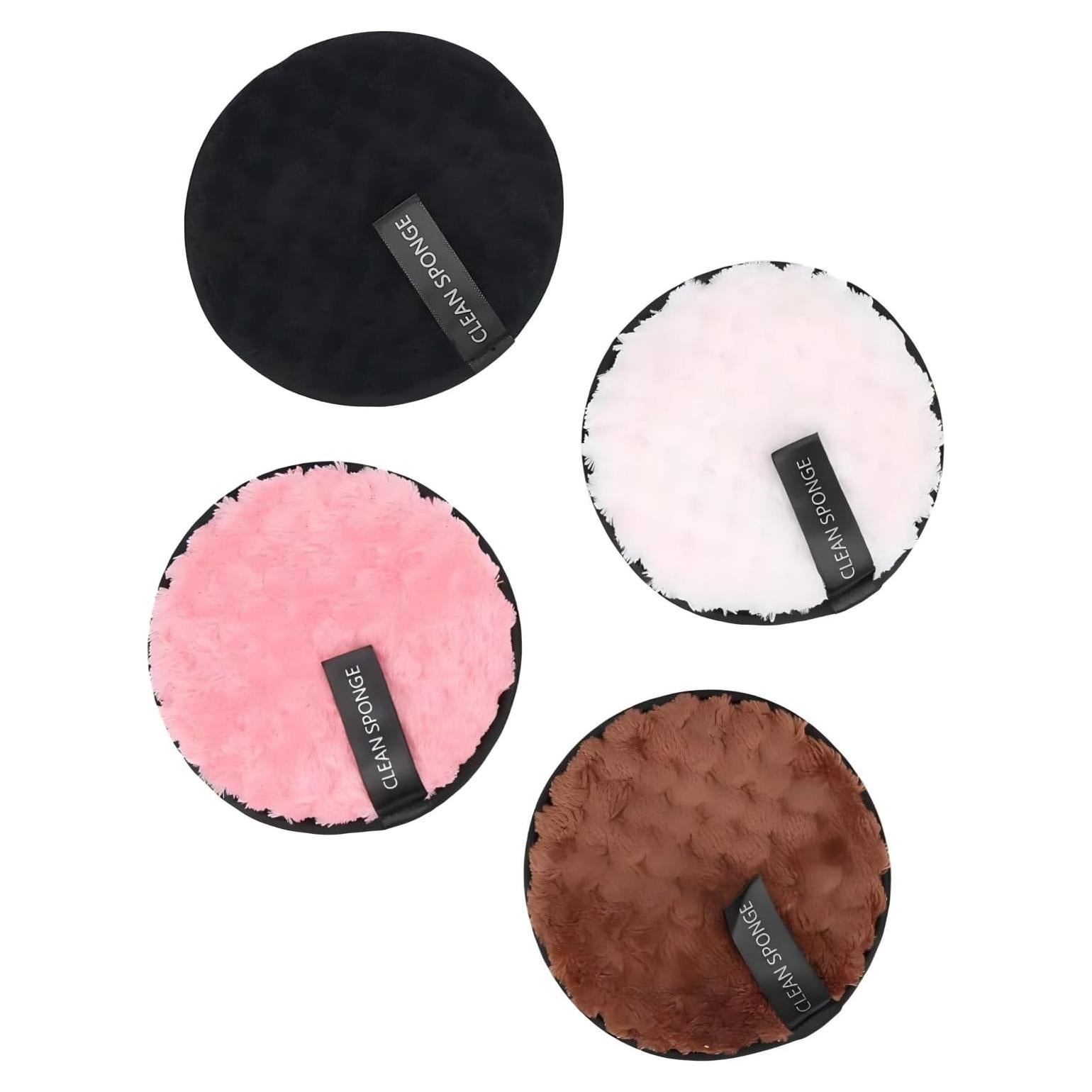 Discos Desmaquillantes Reutilizables Frymmx - 4 Piezas 12 cm