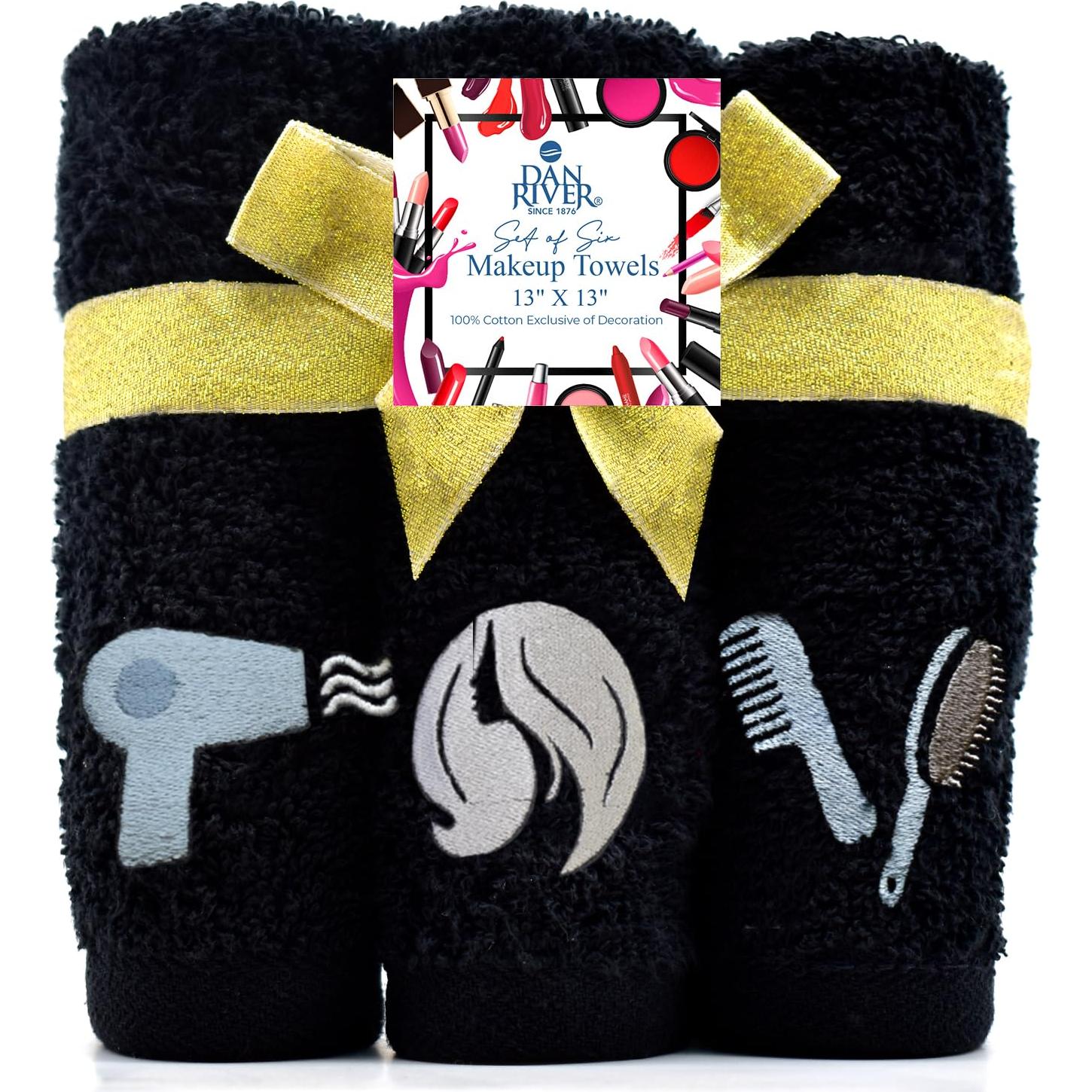 Paños Desmaquillantes Dan River 6 Piezas Ultra Suaves 33x33cm